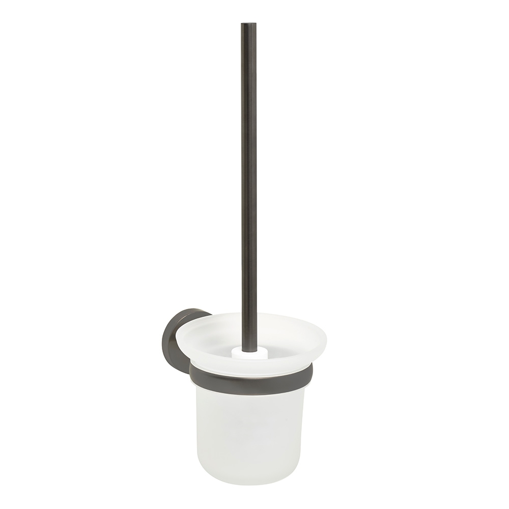 VOS Toilet Brush Holder - Brushed Black