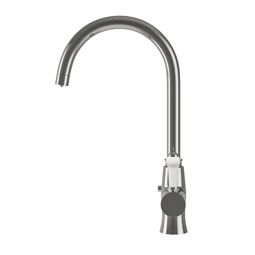 Butler & Rose 3-in-1 Traditional Instant Hot Water Kitchen Mixer & Filter Unit - Polished Chrome