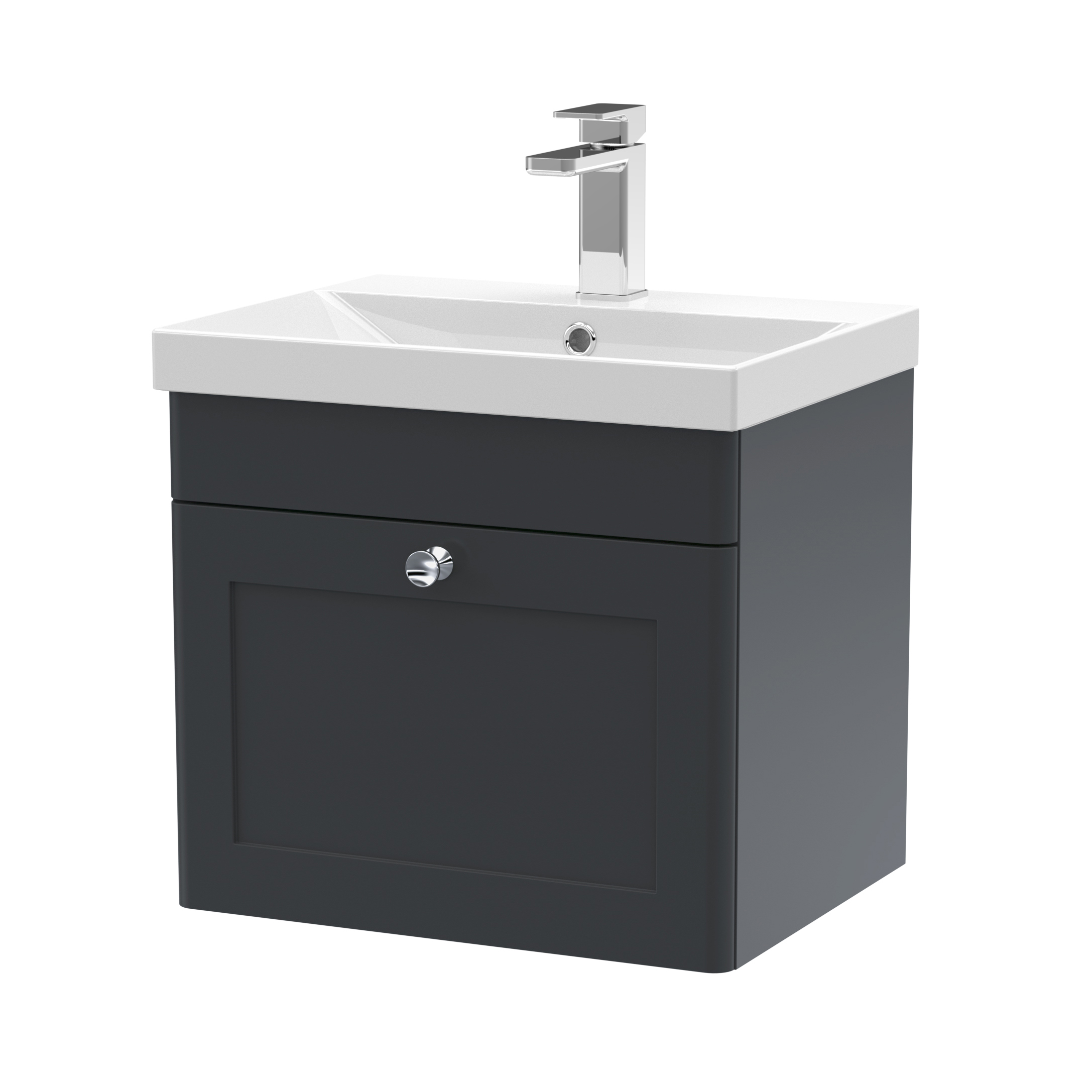 Butler & Rose Ophelia 500mm Wall Mounted 1 Drawer Vanity Unit & Basin