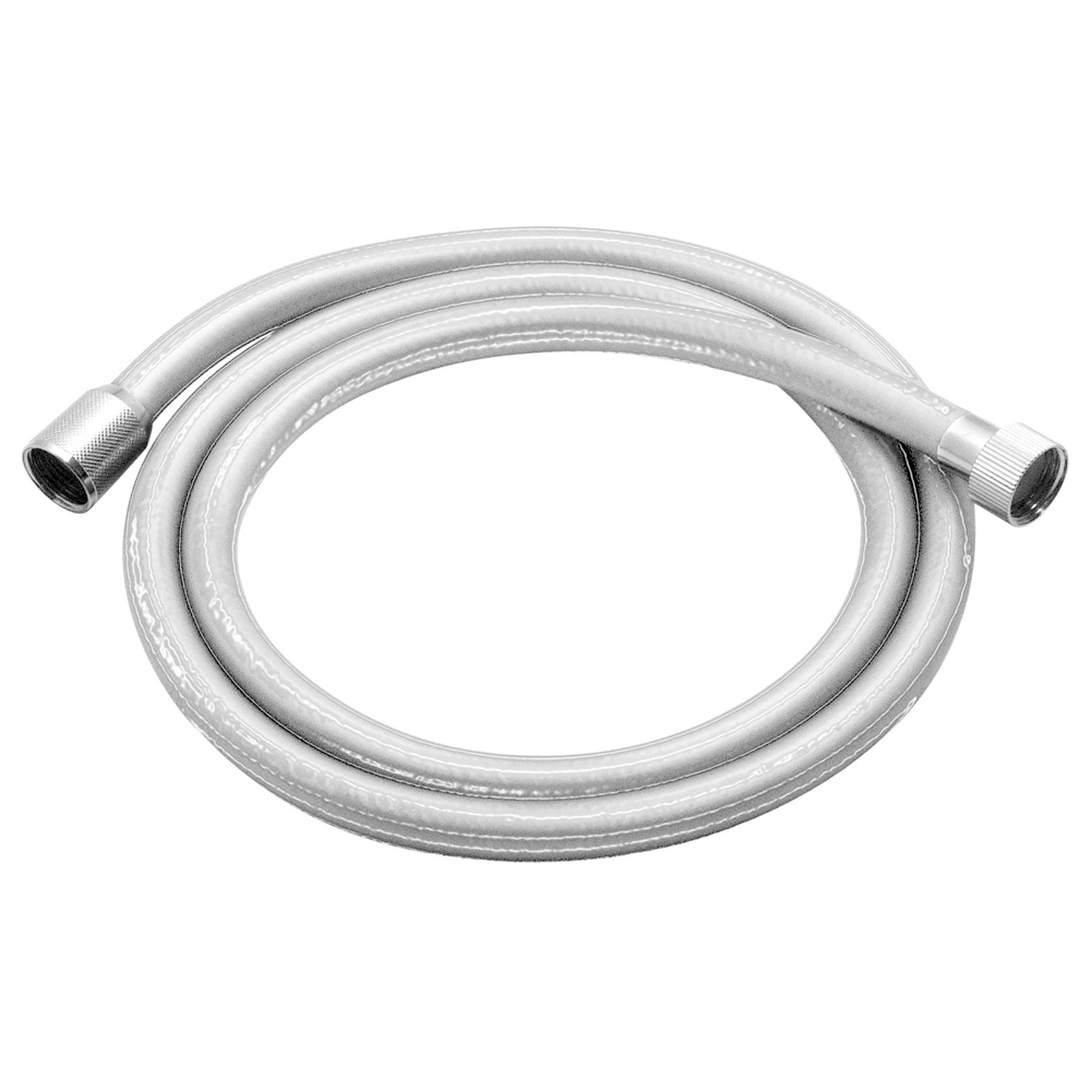 Vado Smoothflex Anti-Twist Silver Hose 1/2" x 1/2" Conical 150cm