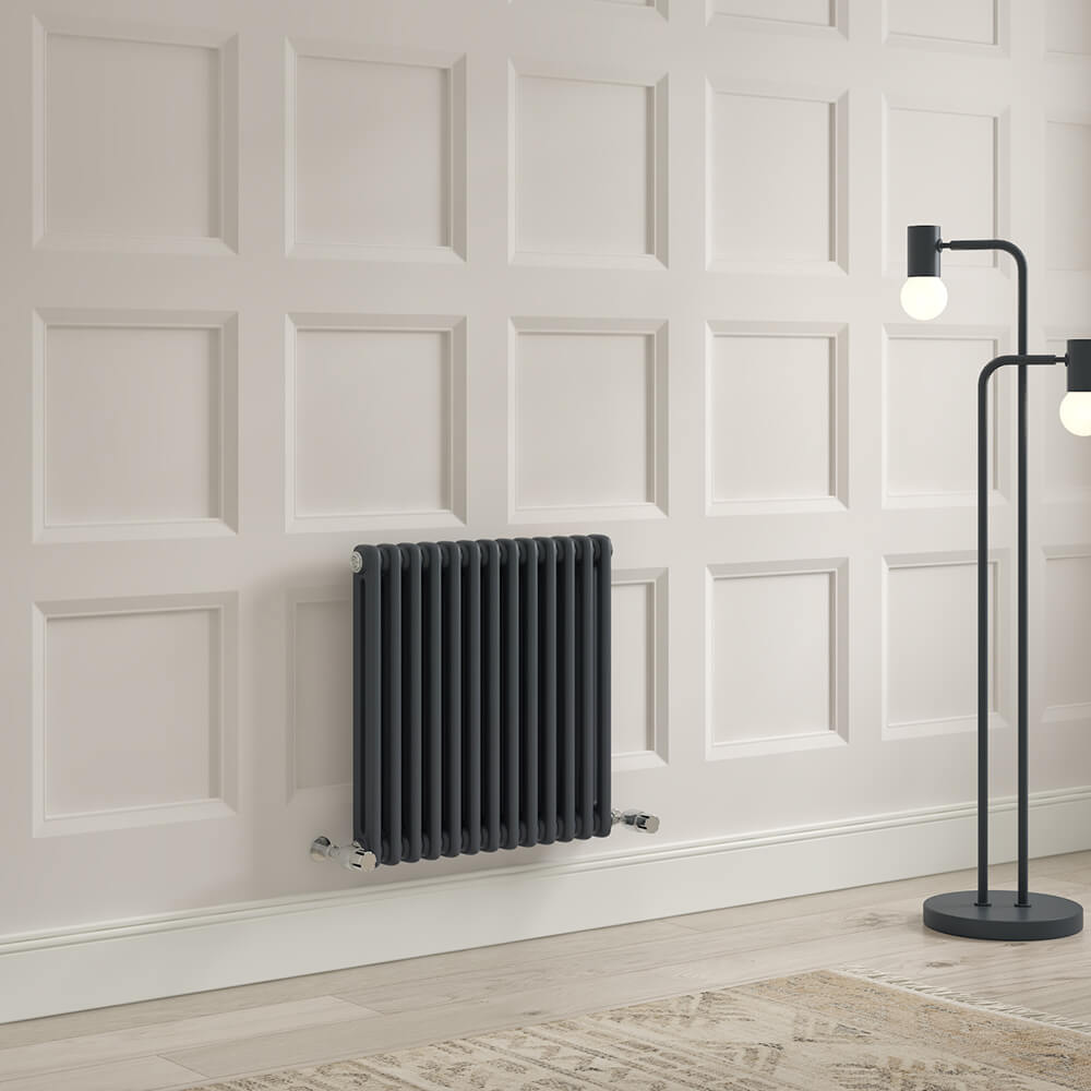 Brenton Olympus Horizontal 2 Column Radiator - Anthracite