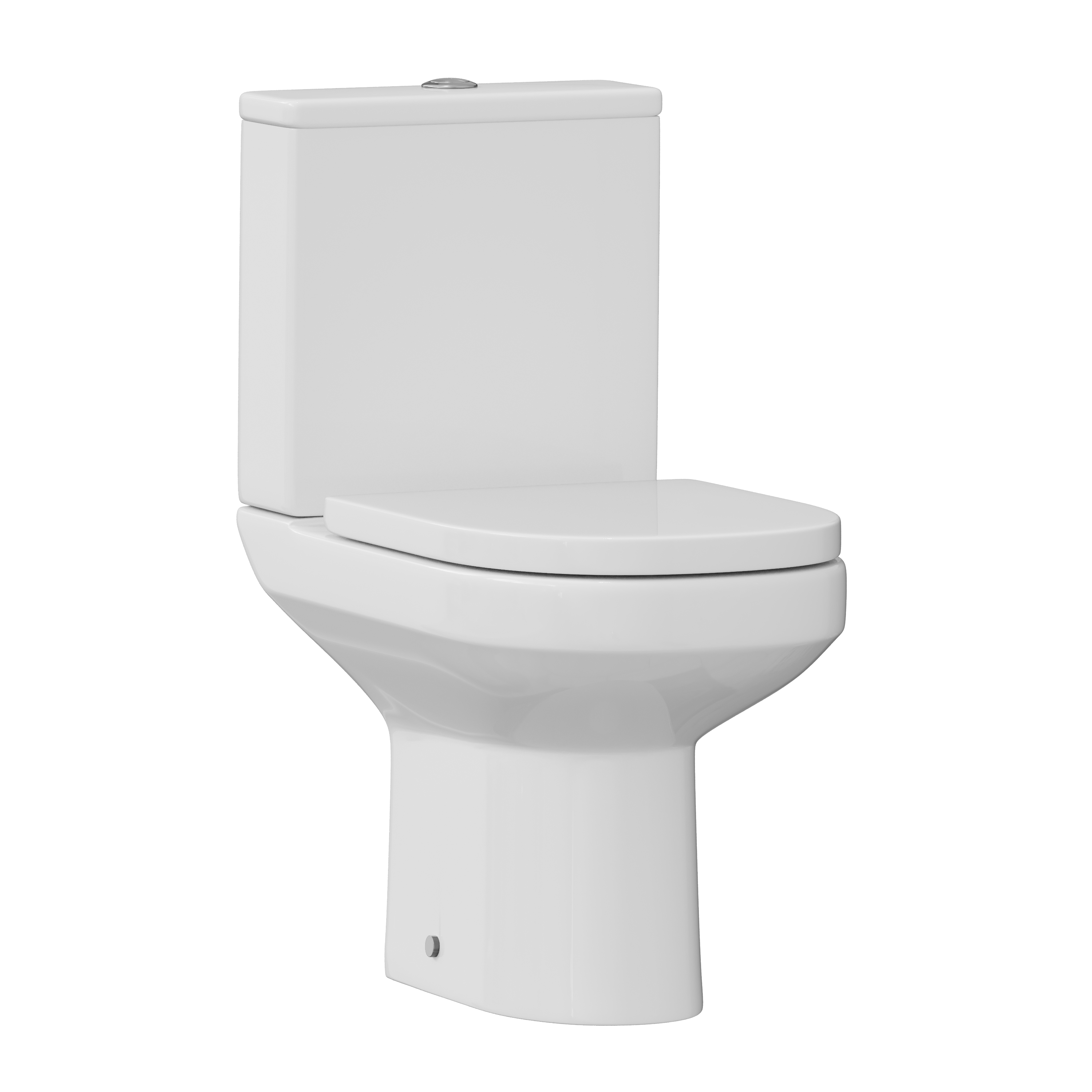 Lorraine Rimless Close Coupled Compact Toilet & Soft Close Seat