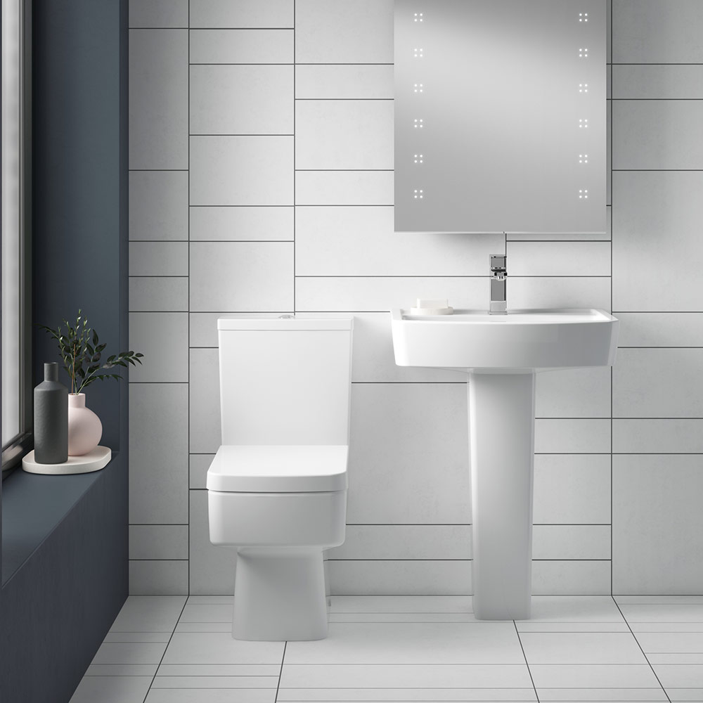 Jack 520mm Basin & Full Pedestal