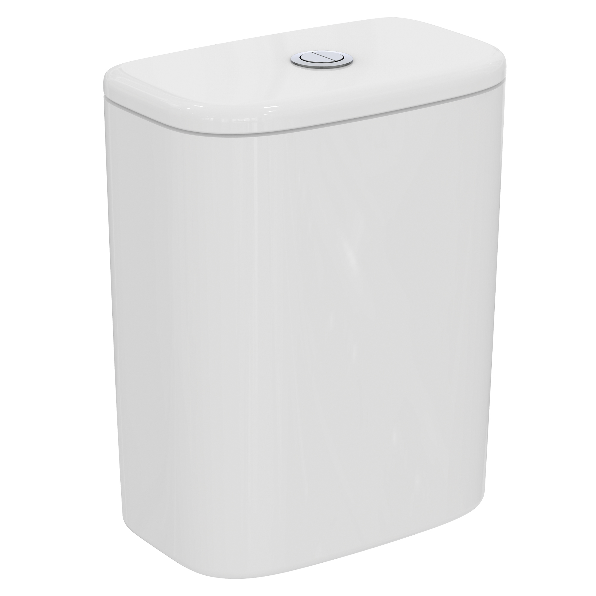 Ideal Standard Tesi Close Coupled Fully Back to Wall Toilet with Aquablade® Flush Technology & Soft Close Seat