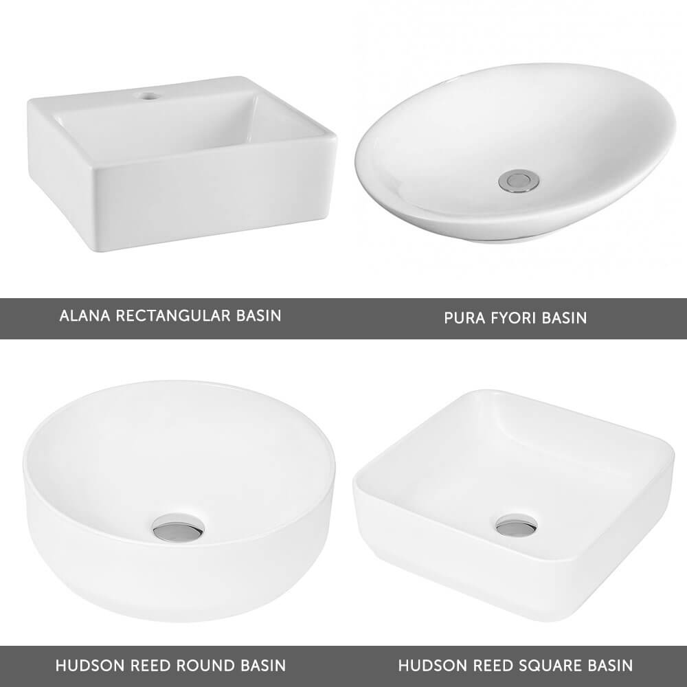 Emily 500mm Floorstanding Vanity Unit & Countertop