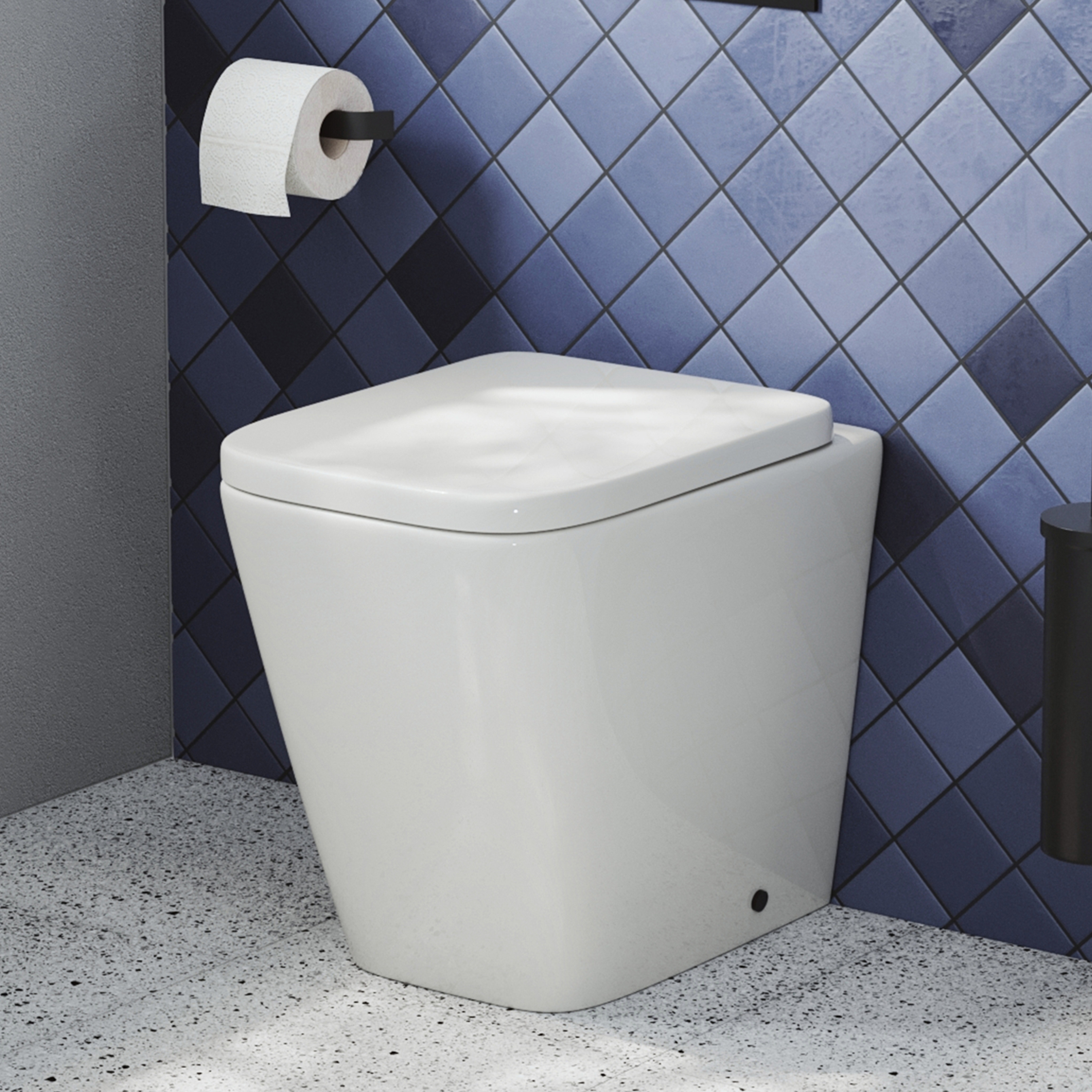Harbour Unity Rimless Back to Wall Toilet & Soft Close Seat