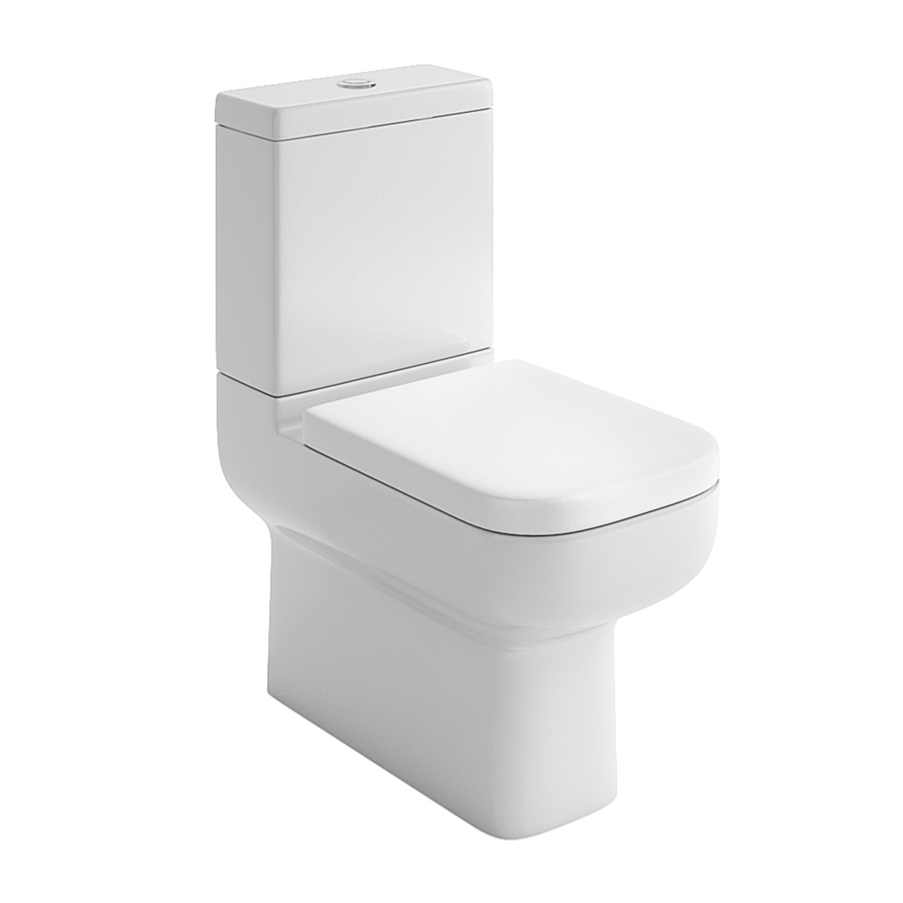 Harbour Iconic Modern Fully Back to Wall Toilet & Soft Close Seat