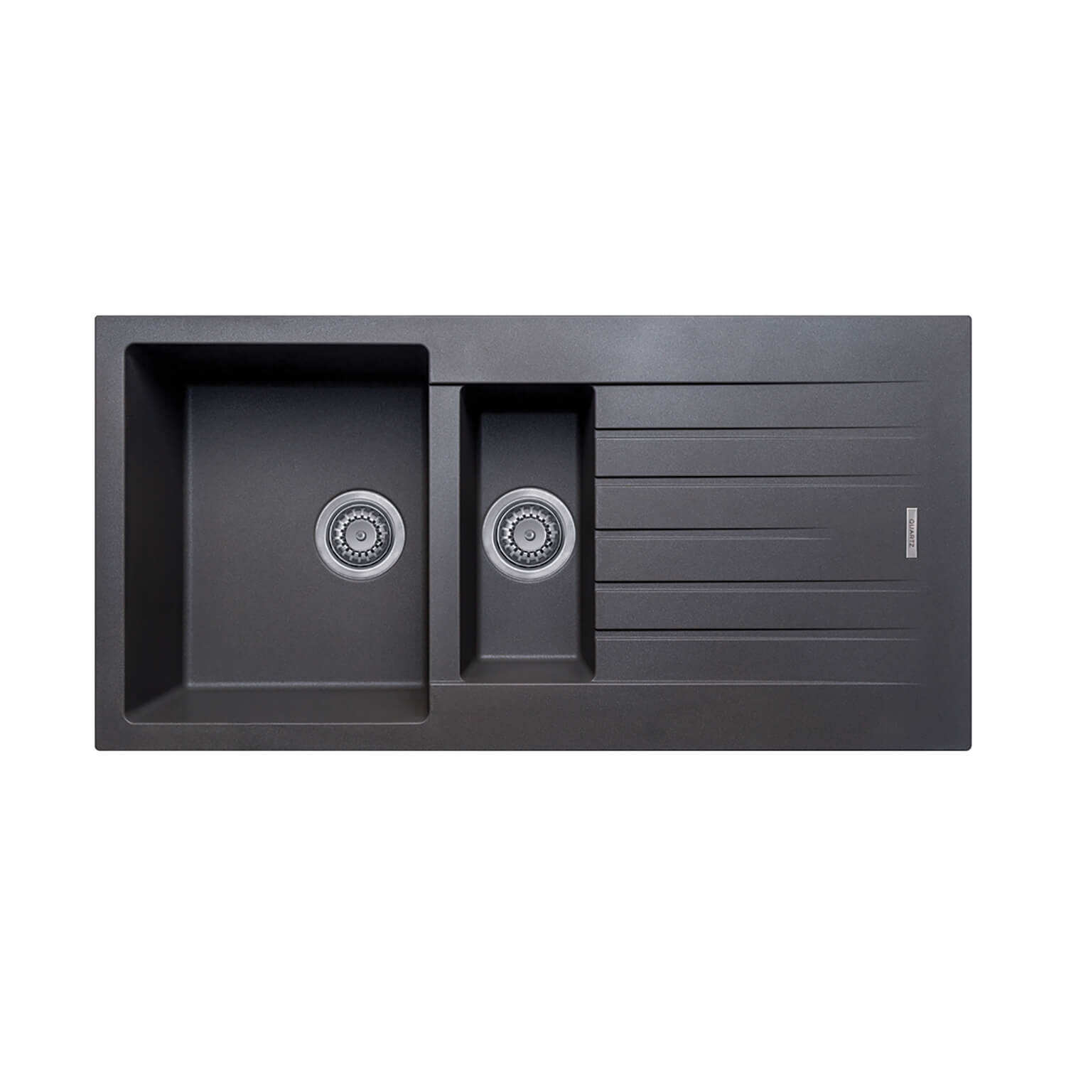 Vellamo Horizon 1.5 Bowl Granite Composite Kitchen Sink & Waste - 1000 x 500mm