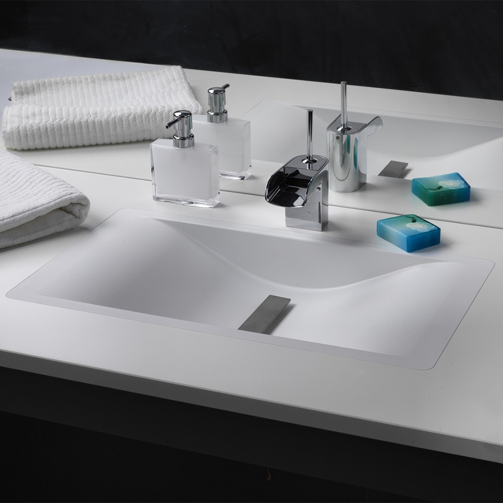 Reginox Wave Midnight Sky Stainless Steel Basin - 600 x 350mm