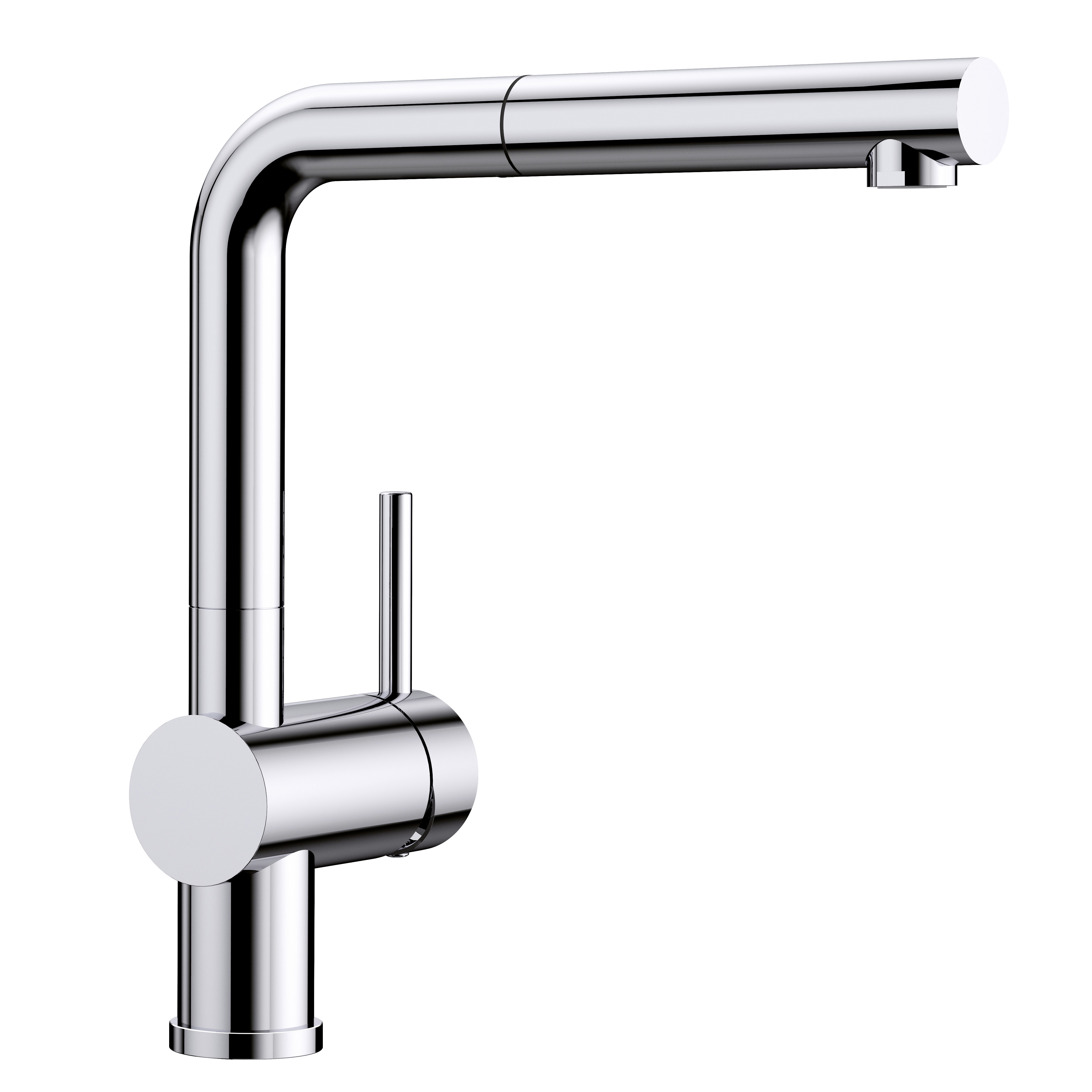 Blanco Linus-S Single Lever Mono Pull Out Kitchen Mixer Tap