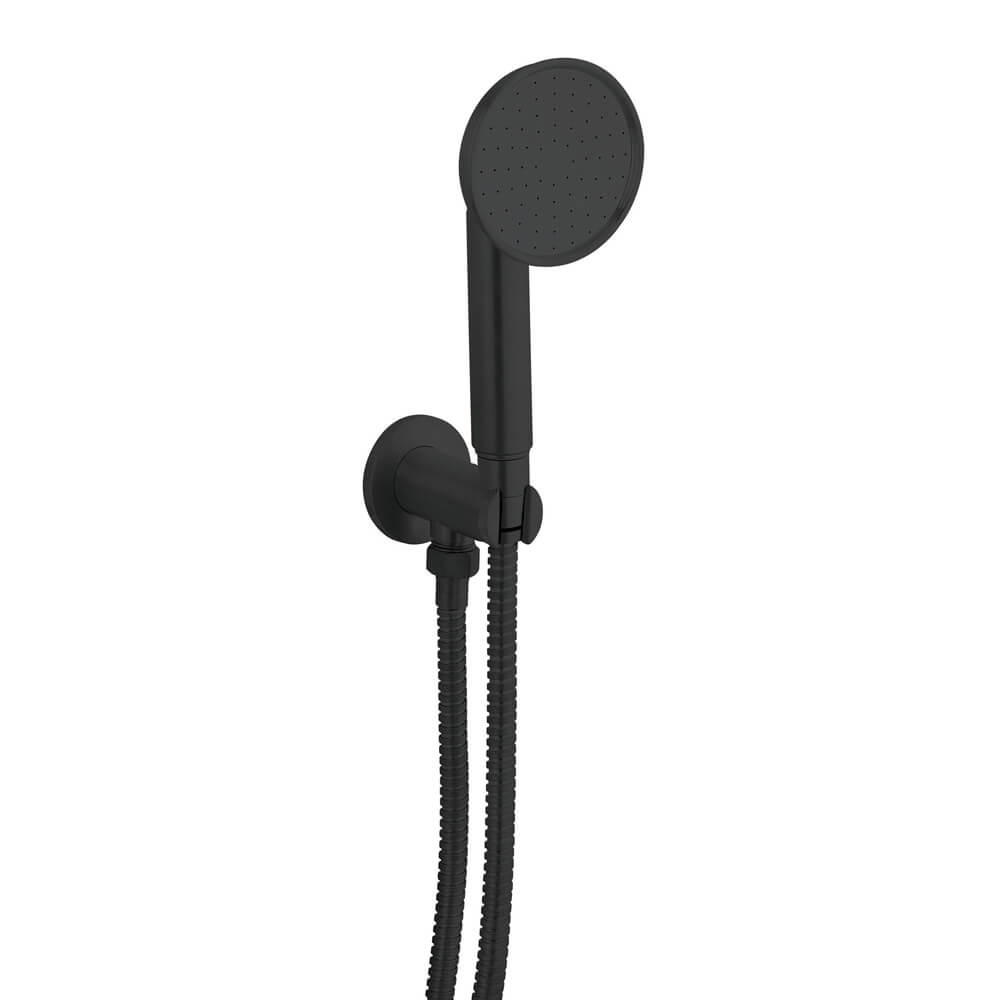 Crosswater MPRO Industrial Wall Outlet, Shower Handset & Hose