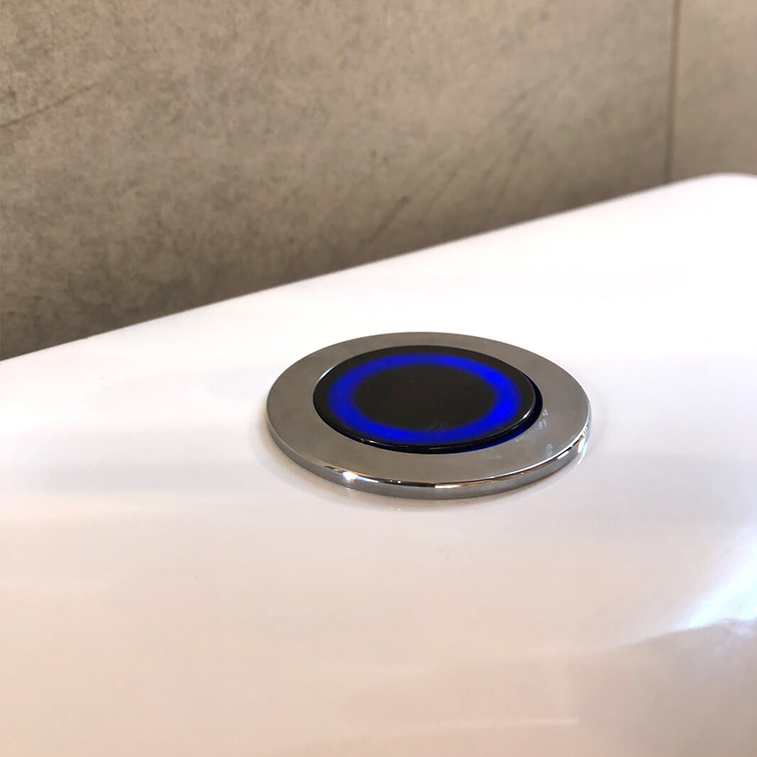 Drench No Touch Infrared Hands Free Toilet Flush Conversion Kit