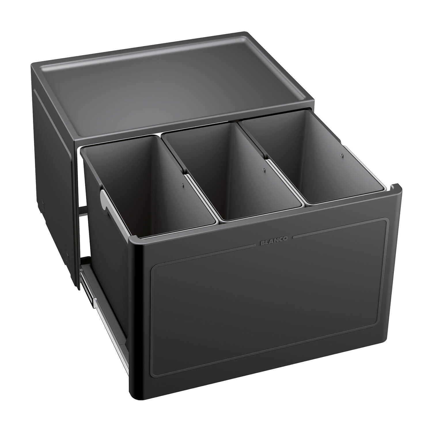 Blanco Botton Pro 39 litre 3 Container Waste Organiser for 600mm Kitchen Cabinets