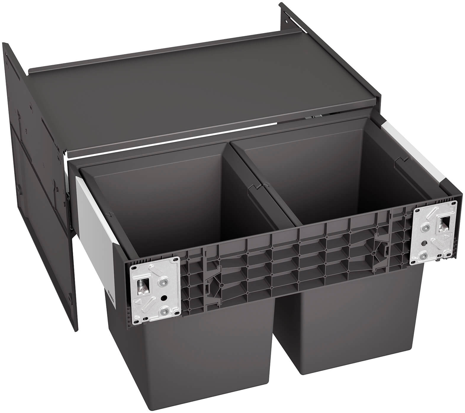 Blanco Select II Compact 60/2 34 litre 2 Container Waste Organiser for 600mm Kitchen Cabinets