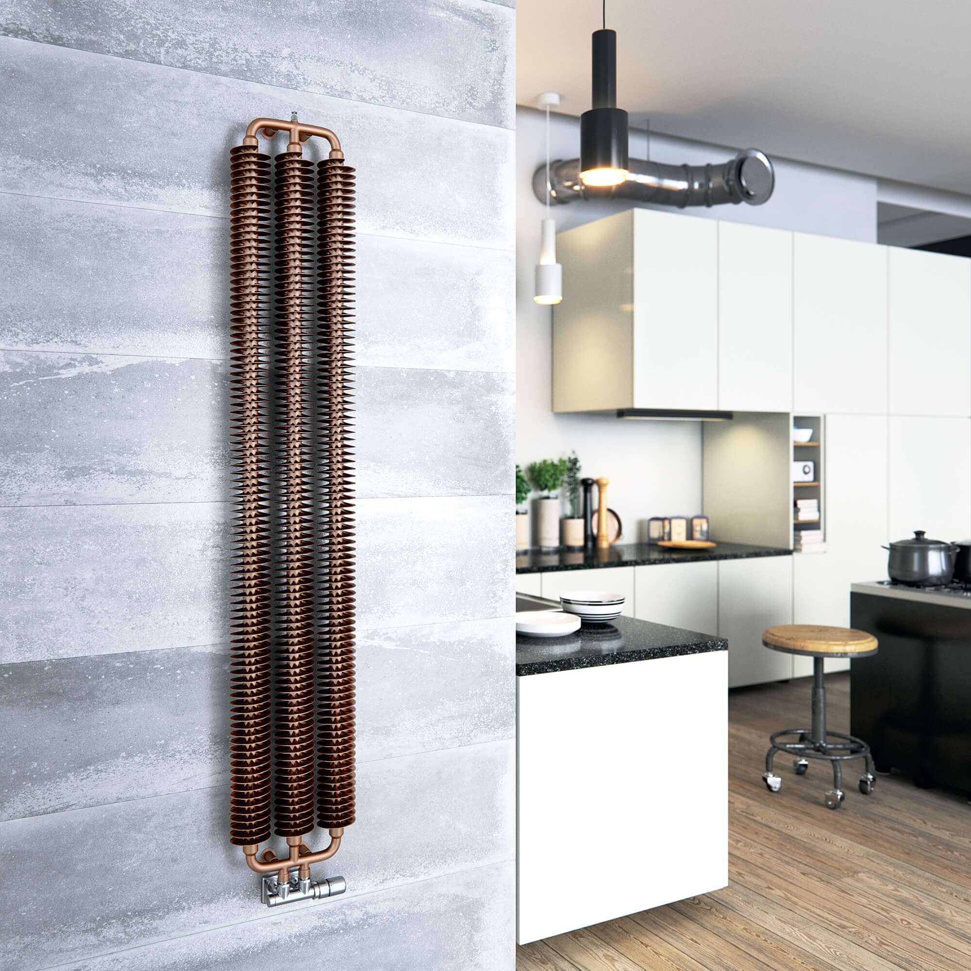 Terma Ribbon V Vertical Designer Radiator