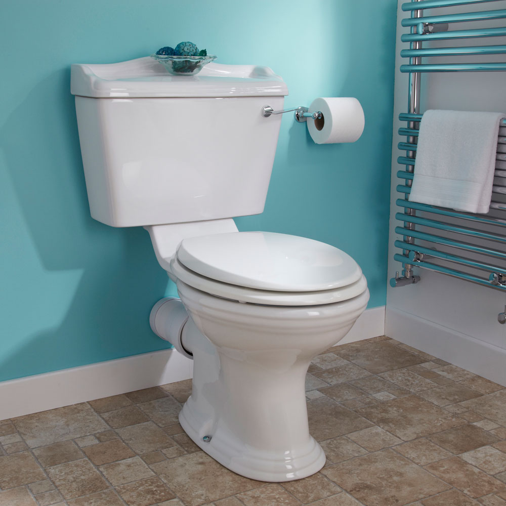 Butler & Rose Benedict Traditional Close Coupled Toilet (Excluding Seat)