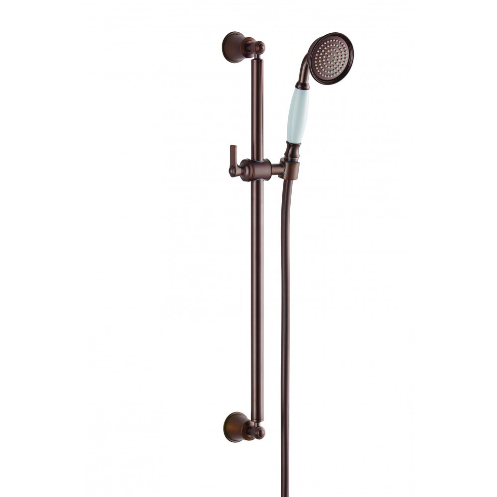 Flova Liberty Slide Rail Kit with Single Function Handset - Oil Rubbed Bronze