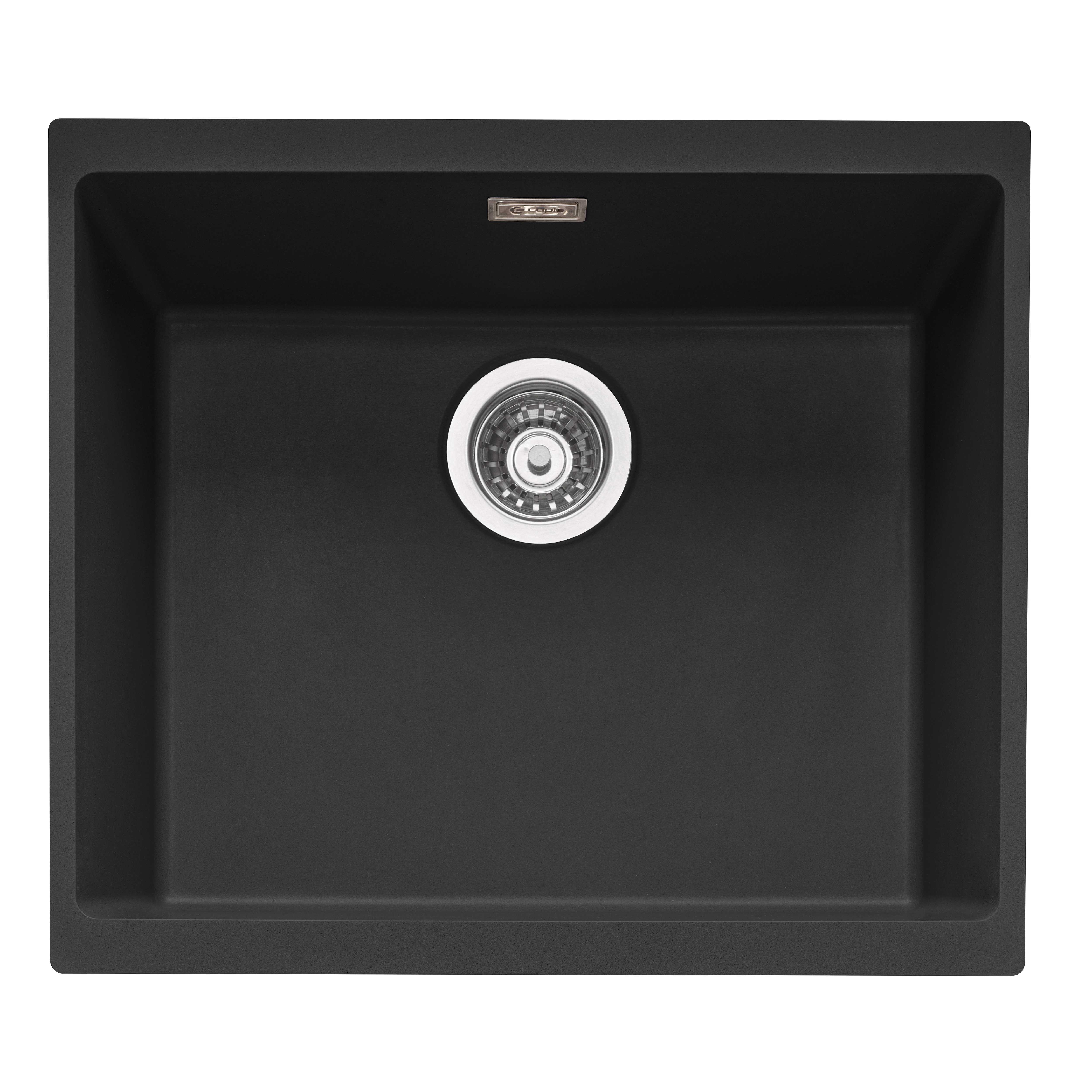Caple Leesti 1 Bowl Inset or Undermount Granite Composite Kitchen Sink & Waste Kit - 530 x 460mm