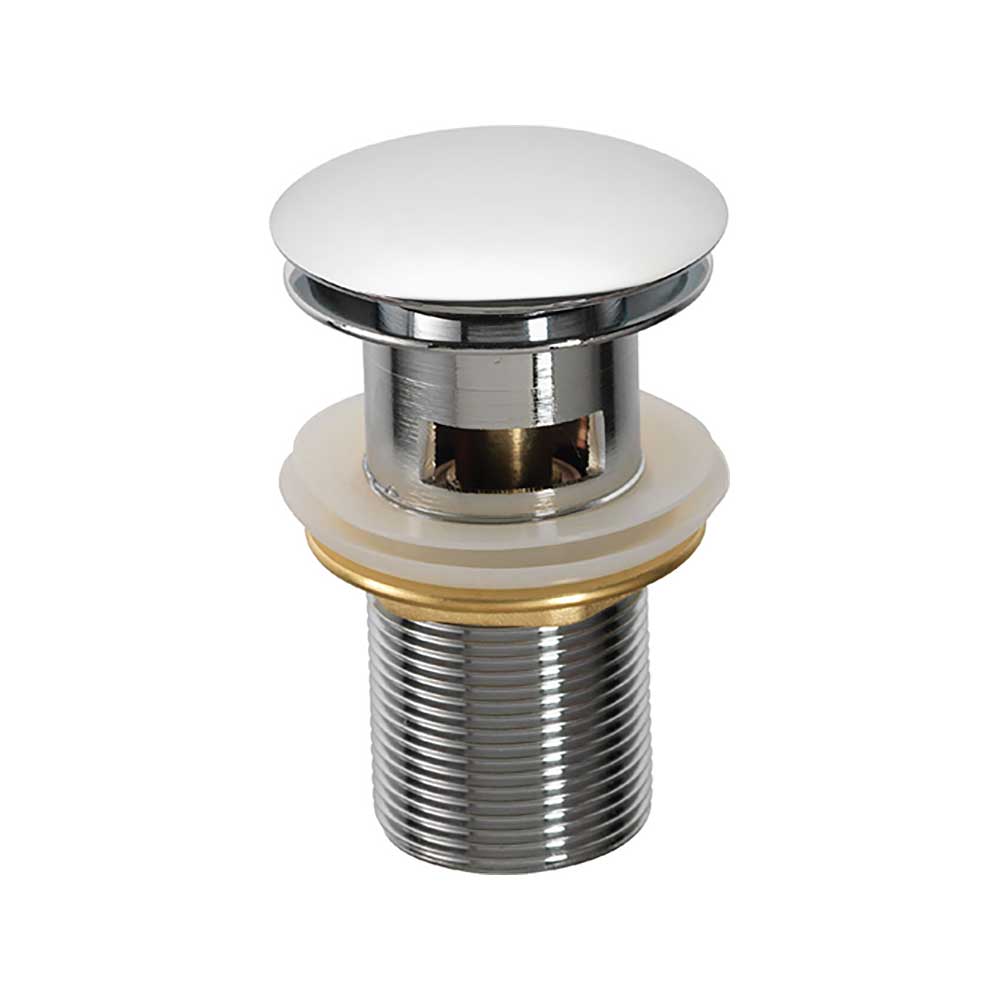 Pura Bloque Single Lever Basin Mixer with Clicker Waste