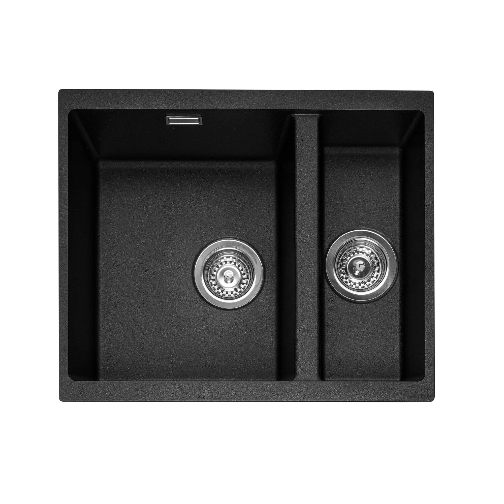 Caple Leesti 1.5 Bowl Inset/Undermount Granite Composite Kitchen Sink & Waste Kit - 555 x 460mm