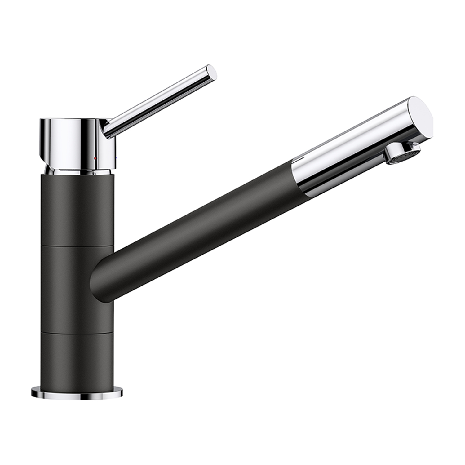 Blanco Kano Single Lever Mono Kitchen Mixer Tap with Silgranit Matching Finish