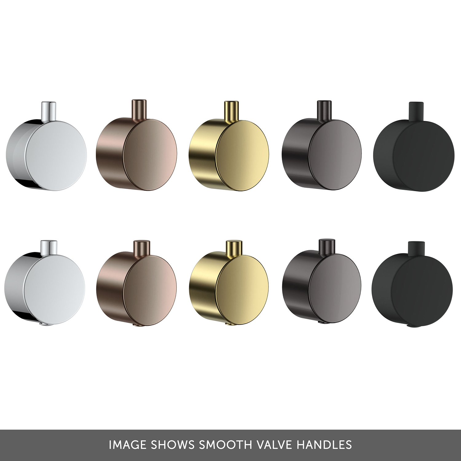 Core Concealed Thermostatic Valve, Fixed Head & Shower Handset Kit