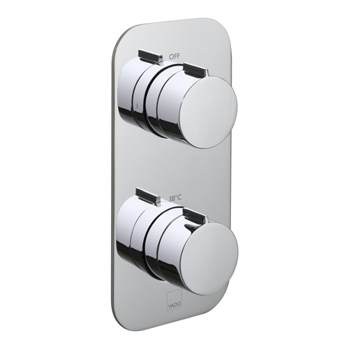 Vado Tablet Altitude 2 Outlet Concealed Thermostatic Shower Valve