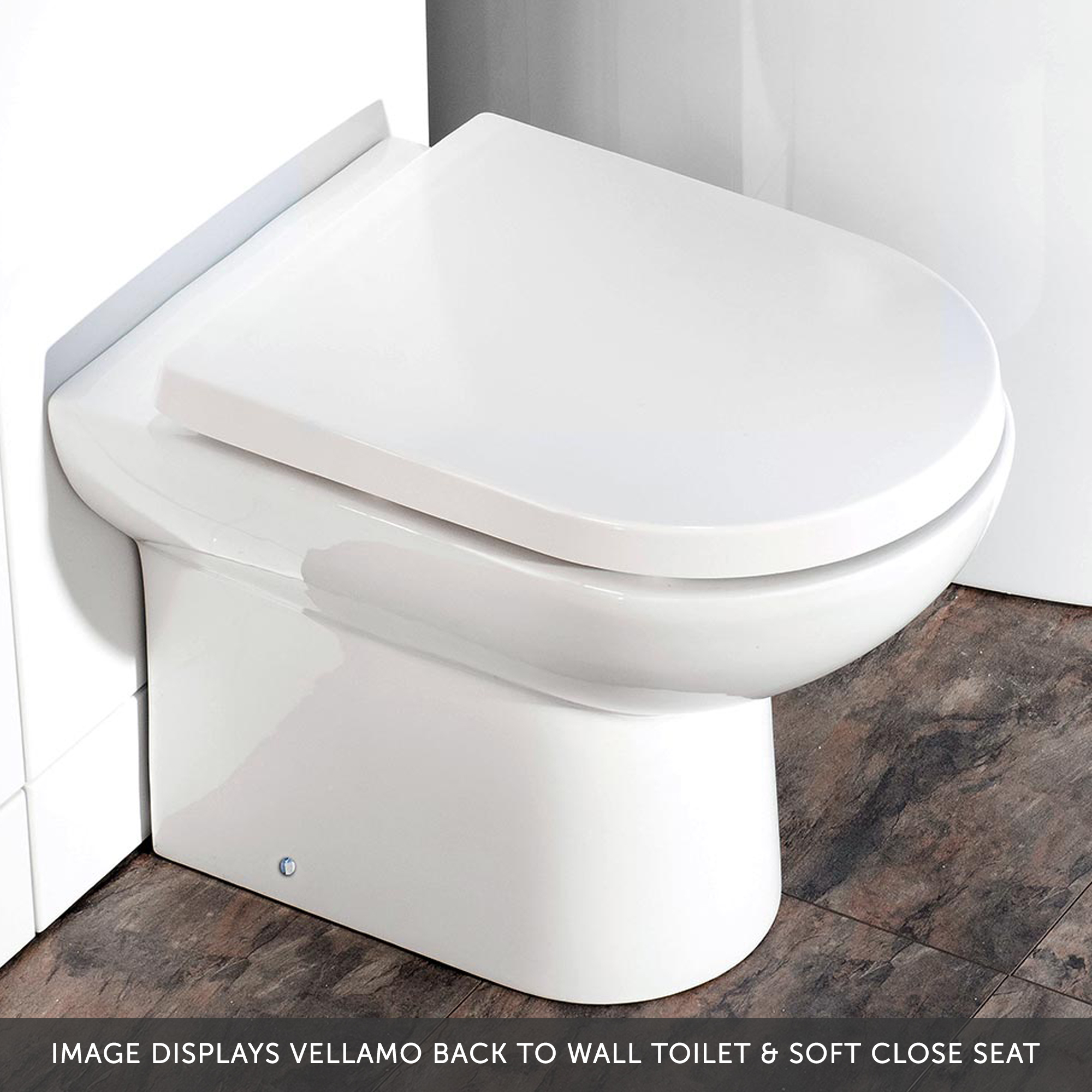 Erin 1100mm Gloss White Combination Bathroom 2 Door Sink & Toilet Unit