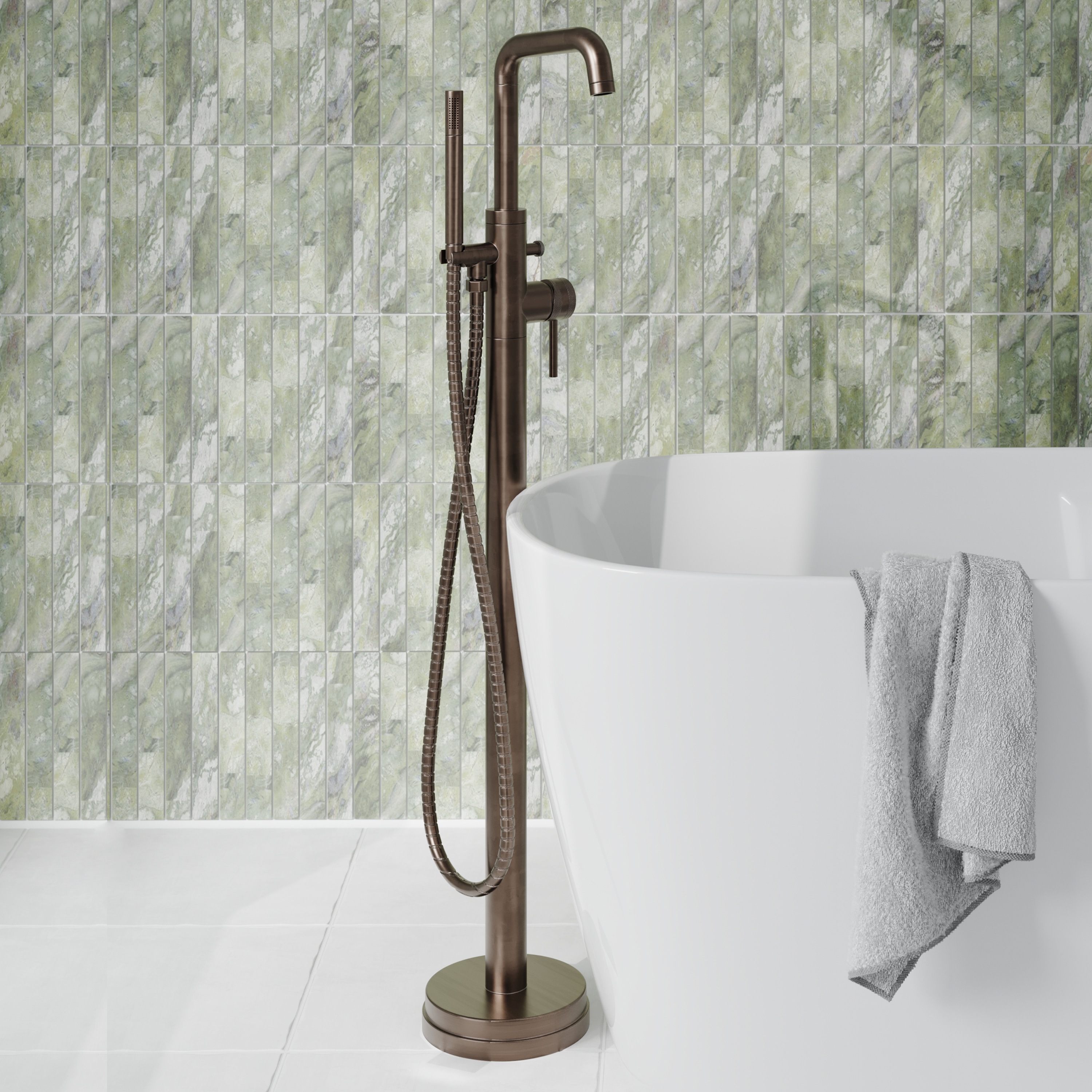 Core Freestanding Bath Shower Mixer Tap