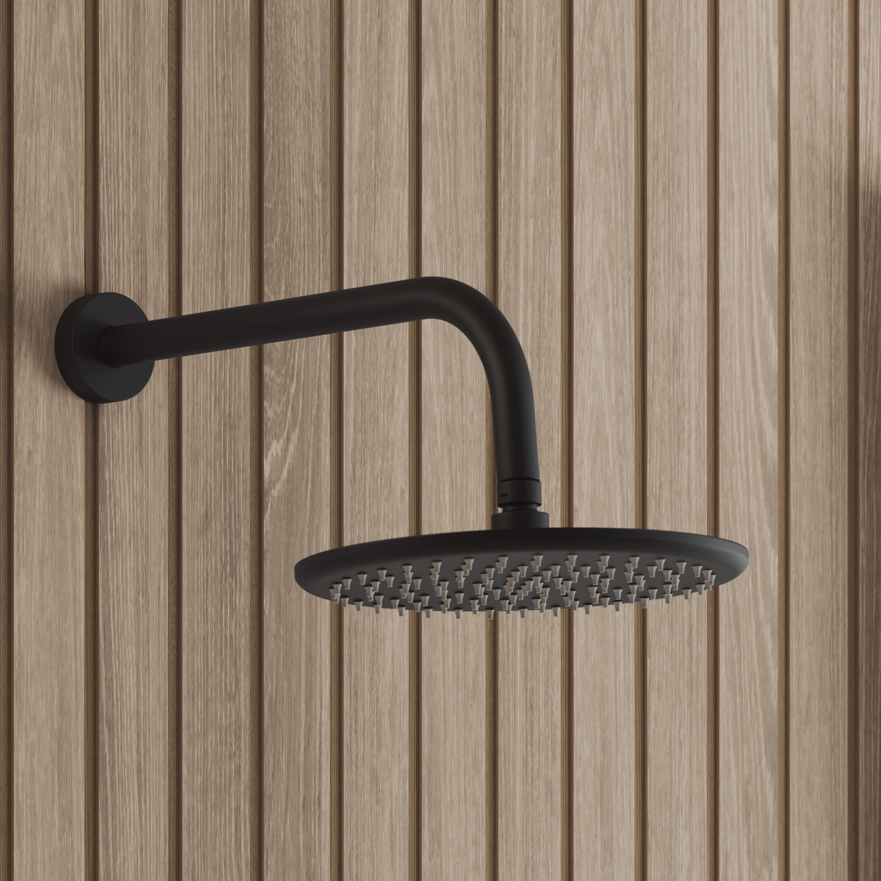 Core Concealed Thermostatic Valve, Fixed Head & Shower Handset Kit