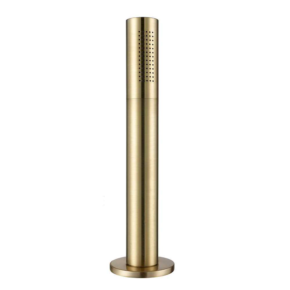 VOS Bath Deck Mounted Shower Handset - Brushed Brass