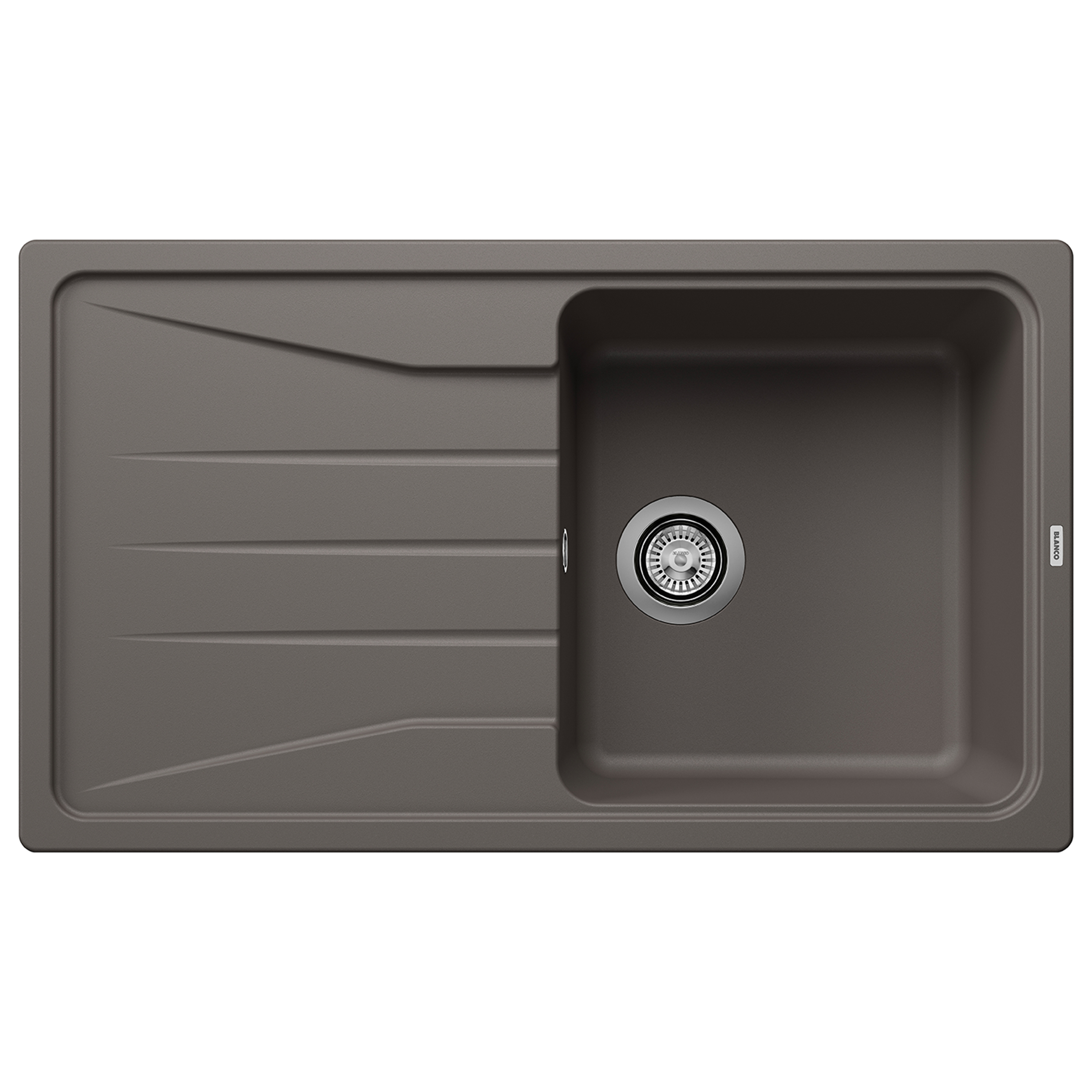 Blanco Sona 5 S Compact 1 Bowl Inset Silgranit Composite Kitchen Sink & Waste with Reversible Drainer - 860 x 500mm