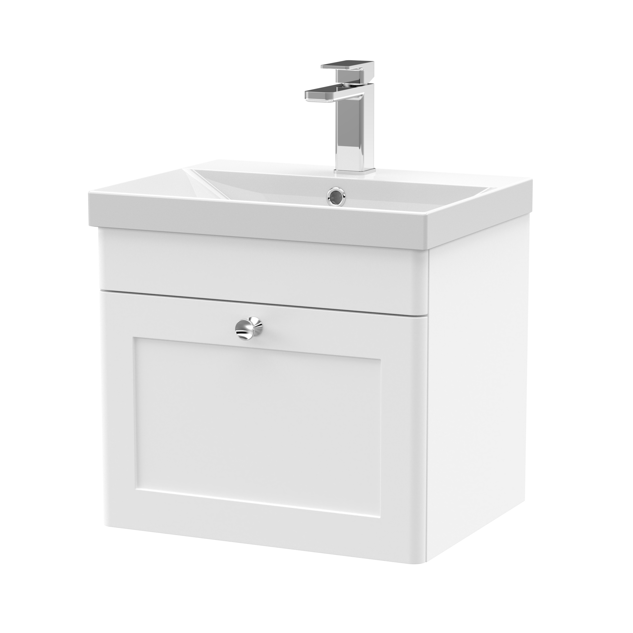 Butler & Rose Ophelia 500mm Wall Mounted 1 Drawer Vanity Unit & Basin
