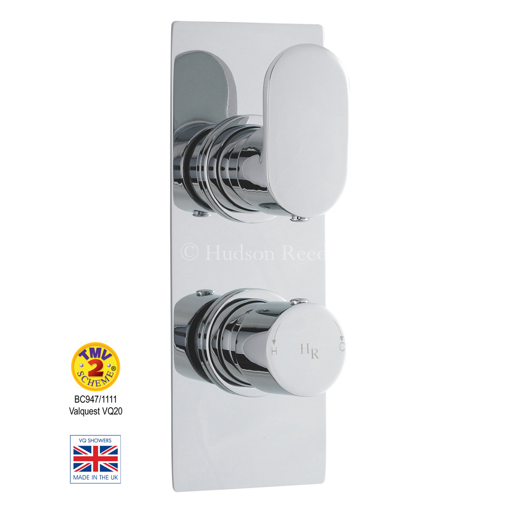 Hudson Reed Reign 1 Outlet Concealed Thermostatic Shower Valve