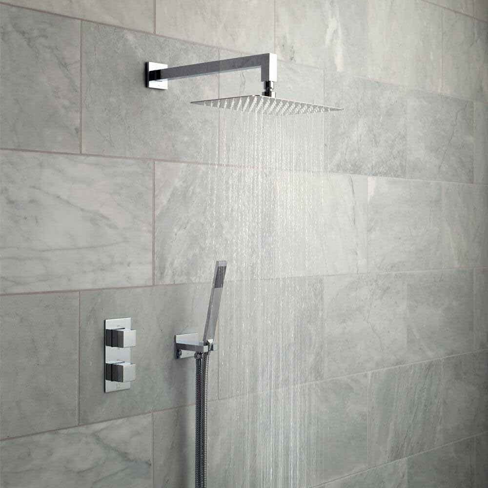 Vado Tablet Notion Vertical Concealed Thermostatic Shower Valve Package 21