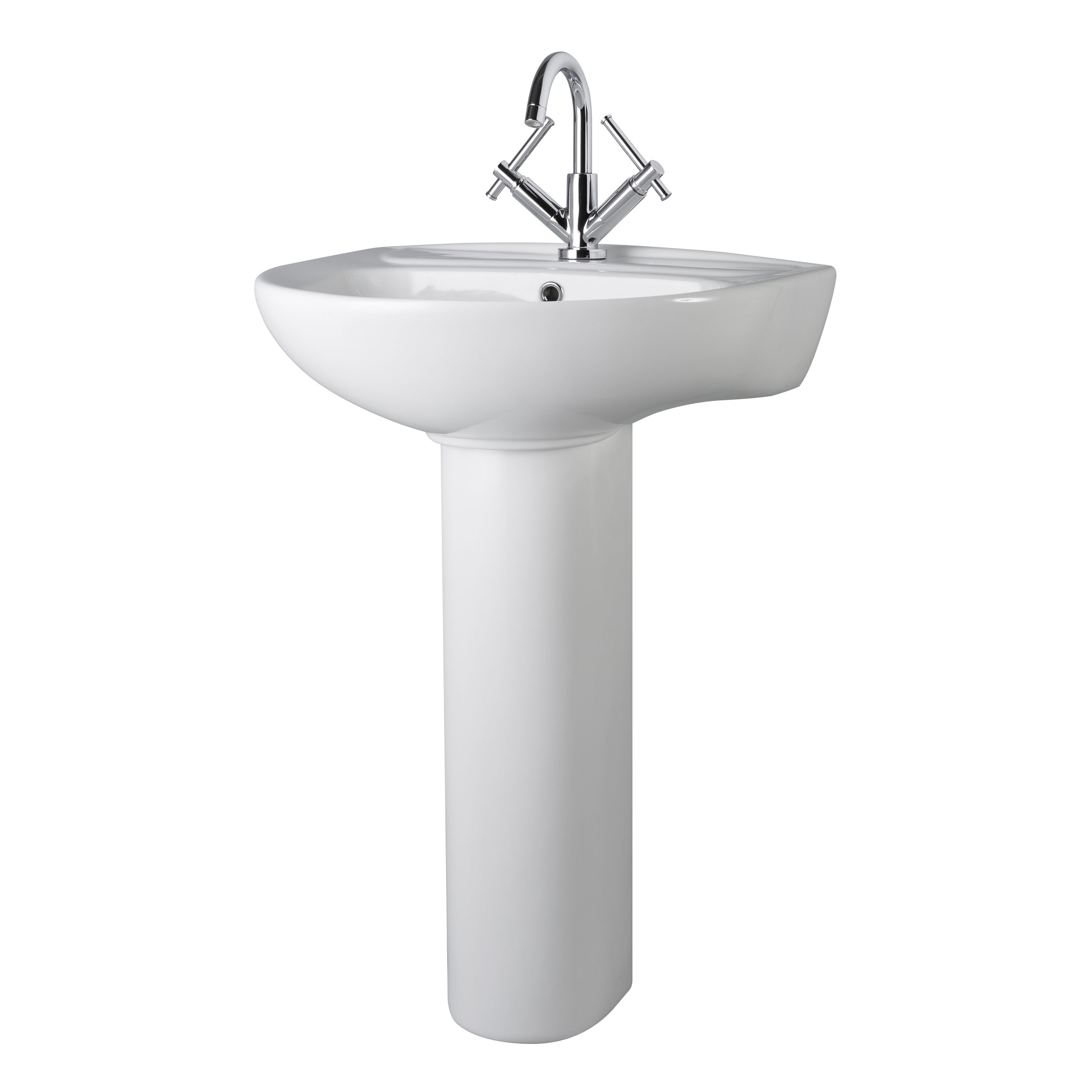 Emma 550mm Full Pedestal & Basin