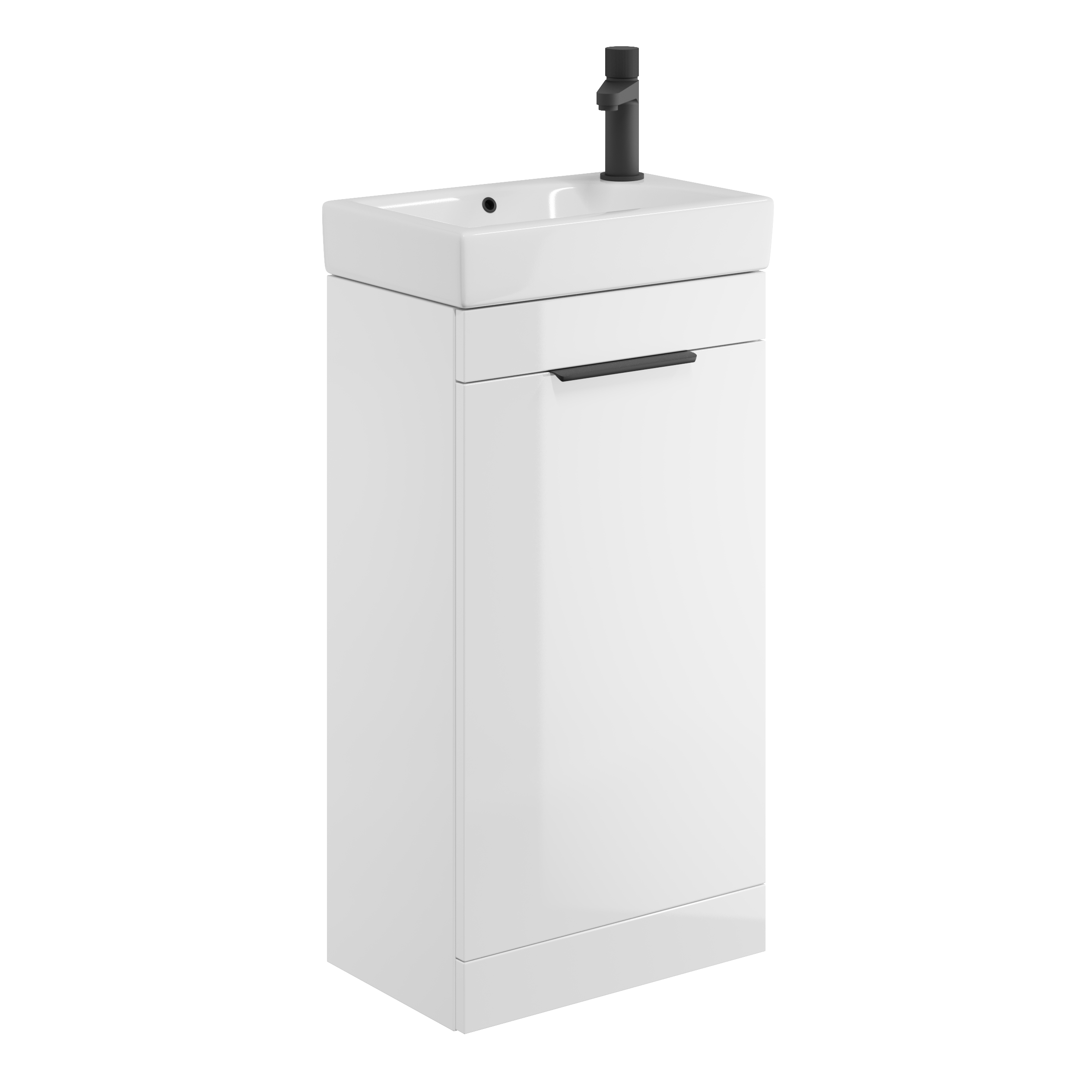 Riley 455mm Cloakroom Floorstanding Vanity Unit & Basin