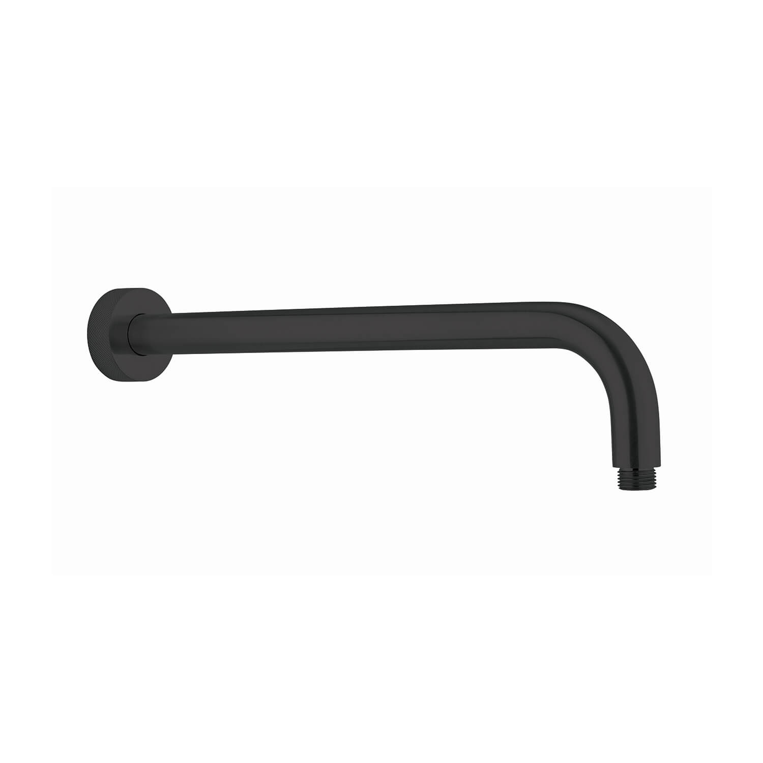 Crosswater Union 400mm Wall Mounted Shower Arm - Matt Black
