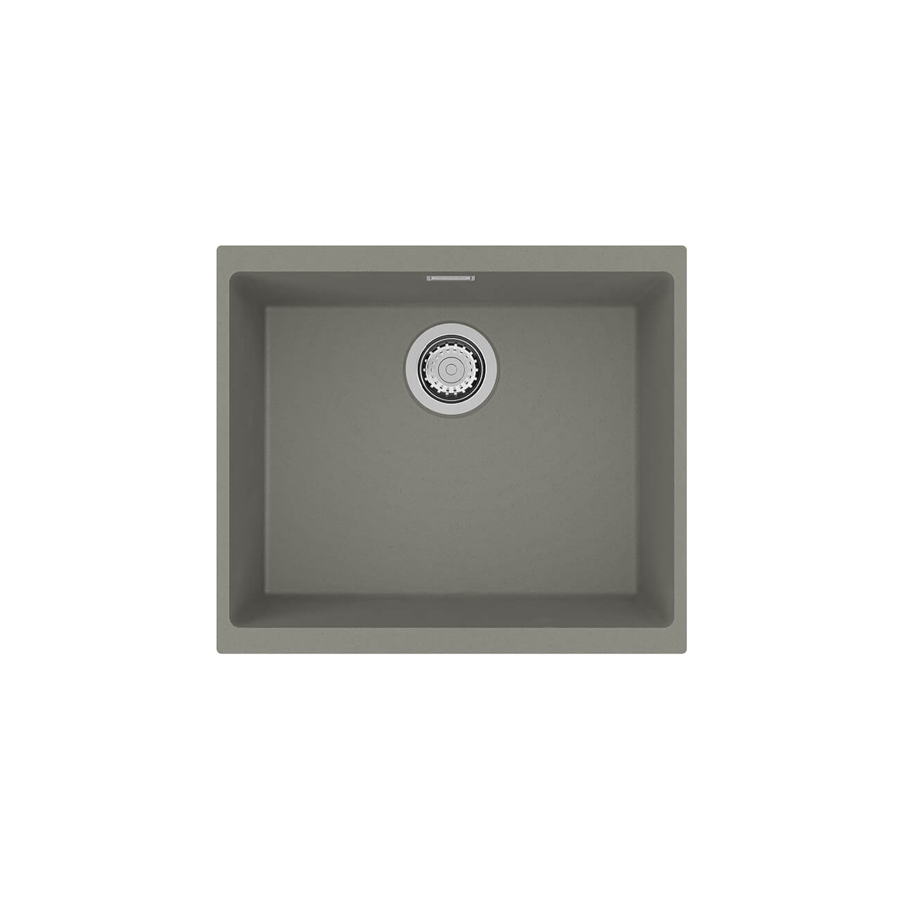 Clearwater Siena 1 Bowl Granite Composite Inset or Undermount Kitchen Sink & Waste - 530 x 460mm
