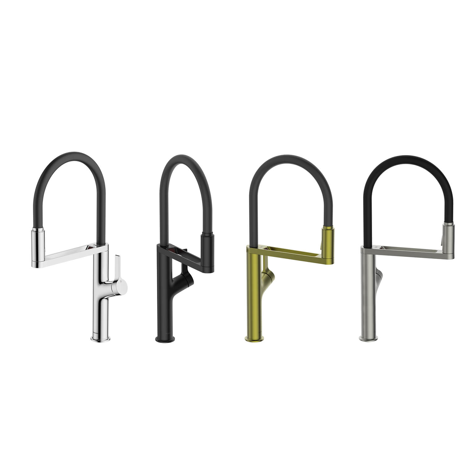 Clearwater Galex Motion WRAS Approved Touchless Single Lever Mono Pull Out Spray Kitchen Mixer