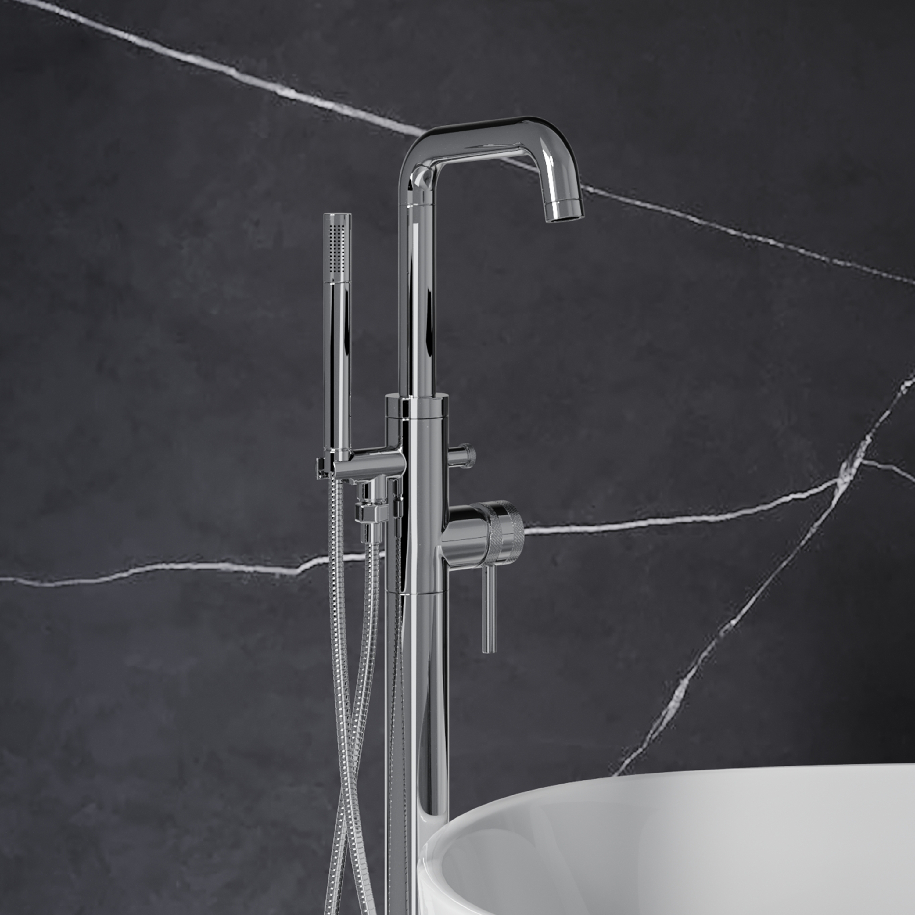 Core Freestanding Bath Shower Mixer Tap