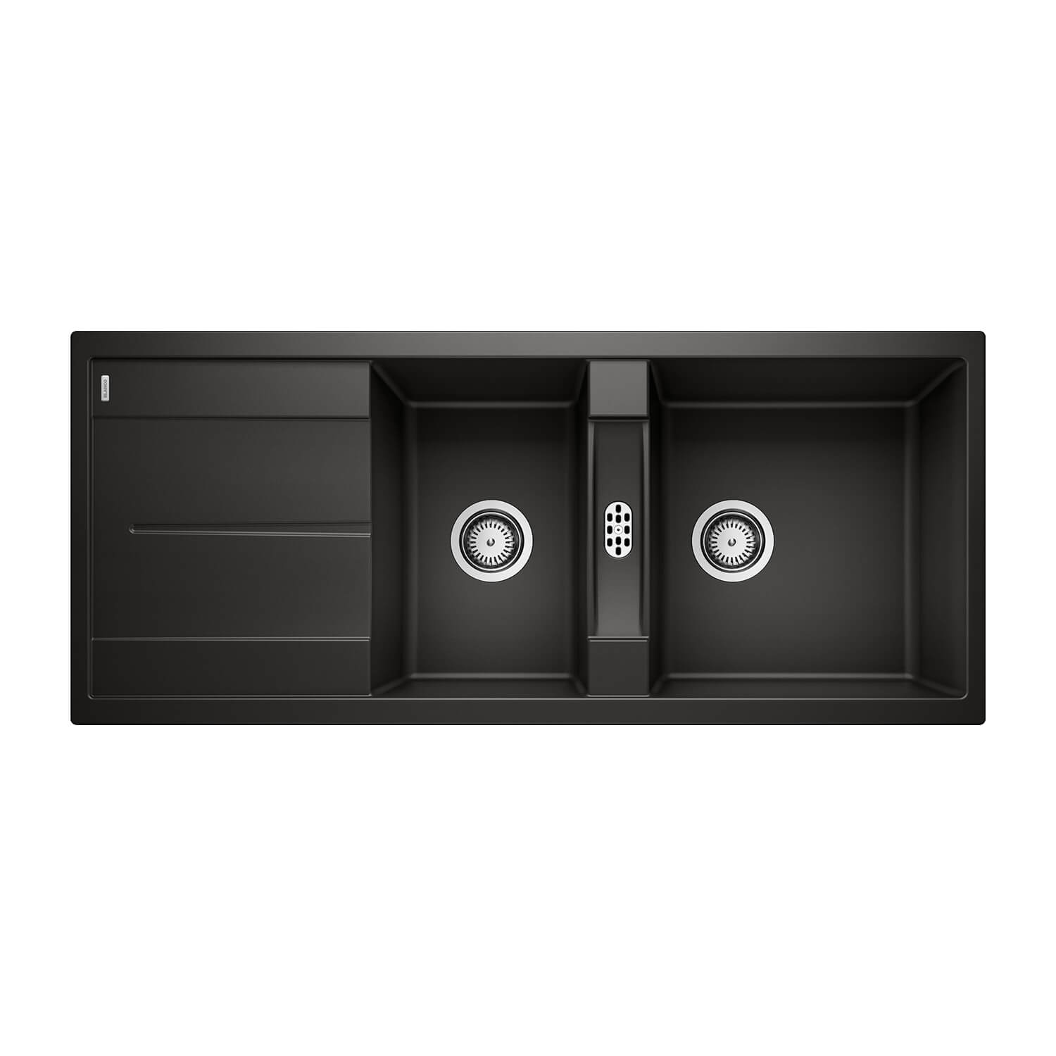 Blanco Metra 8 S 1.5 Bowl Inset Silgranit Composite Kitchen Sink & Waste with Reversible Drainer - 1160 x 500mm