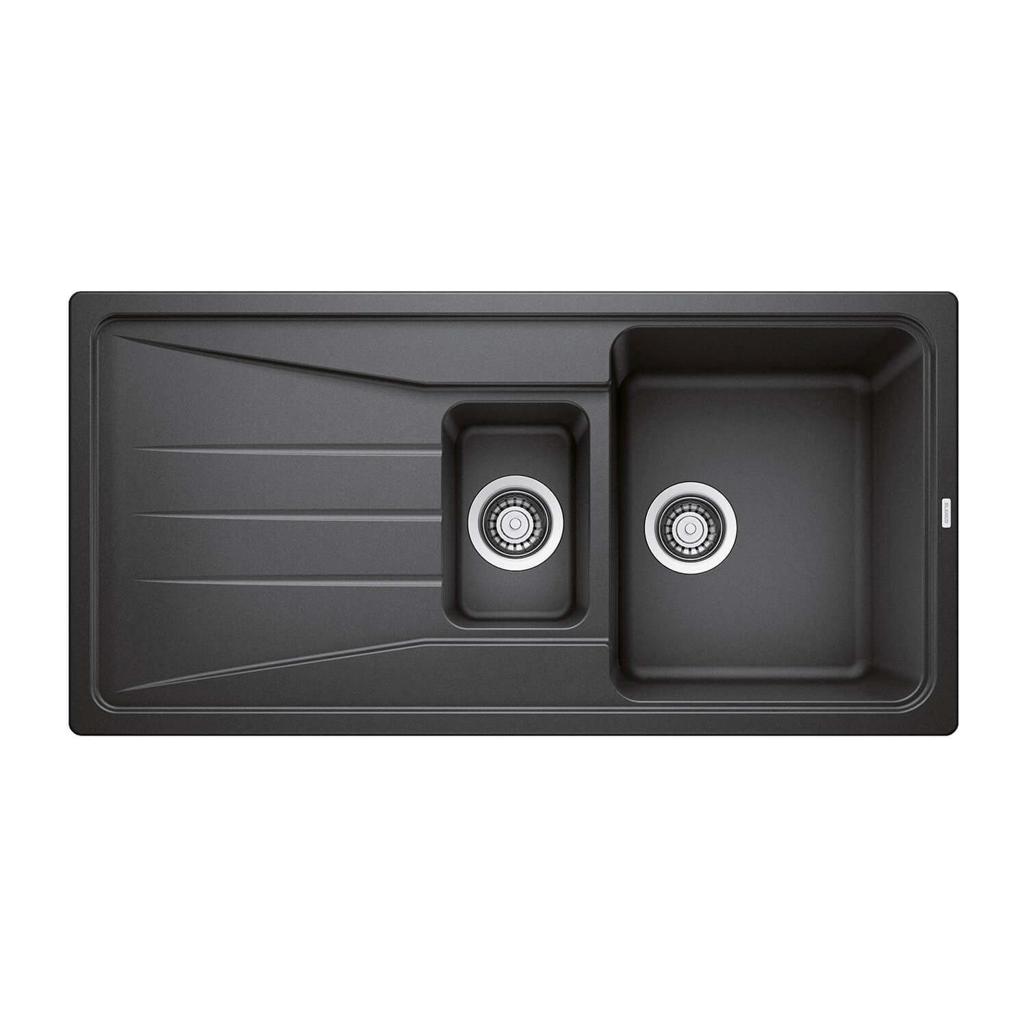 Blanco Sona 6 S 1.5 Bowl Inset Silgranit Composite Kitchen Sink & Waste with Reversible Drainer - 1000 x 500mm