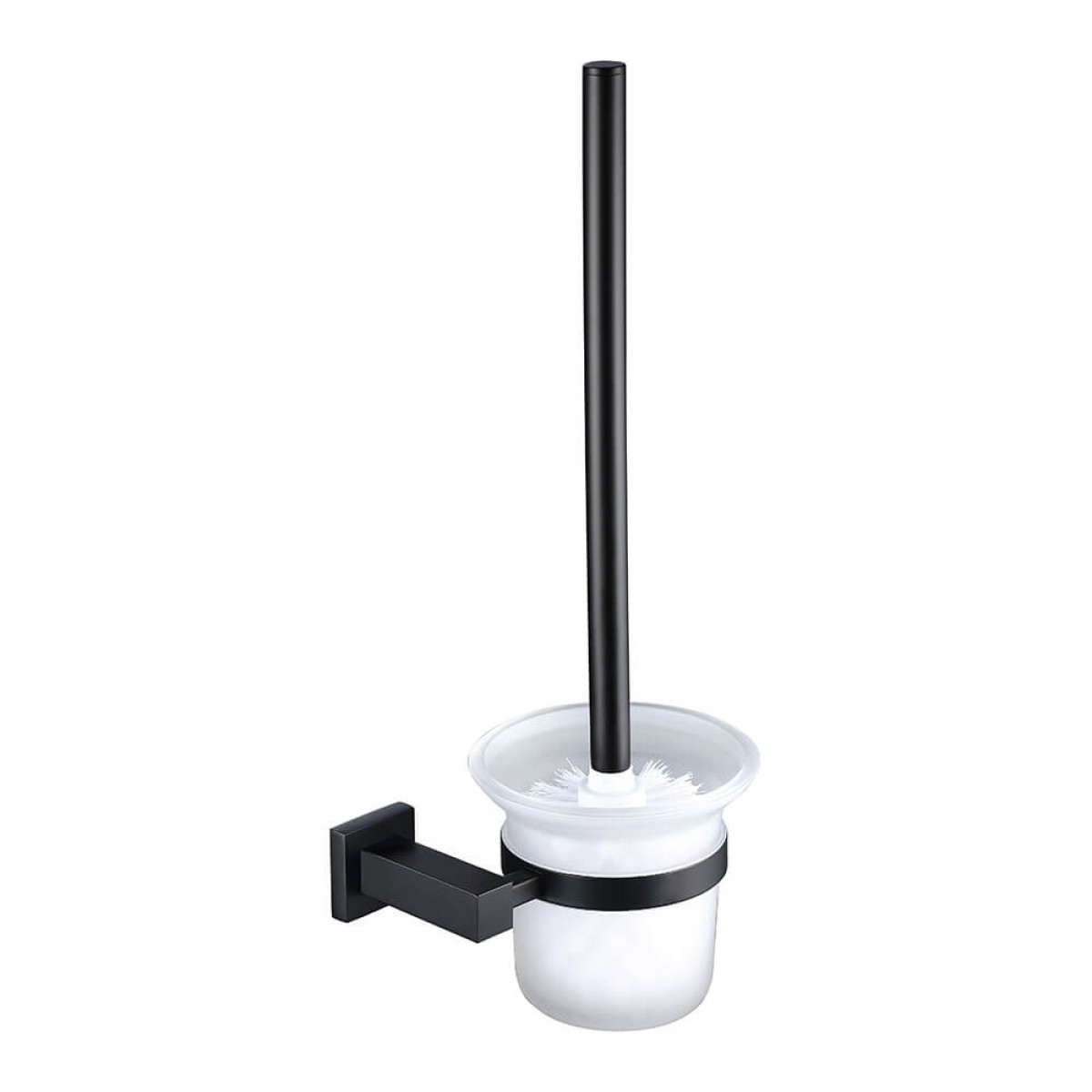Vellamo Twist Matt Black Toilet Brush