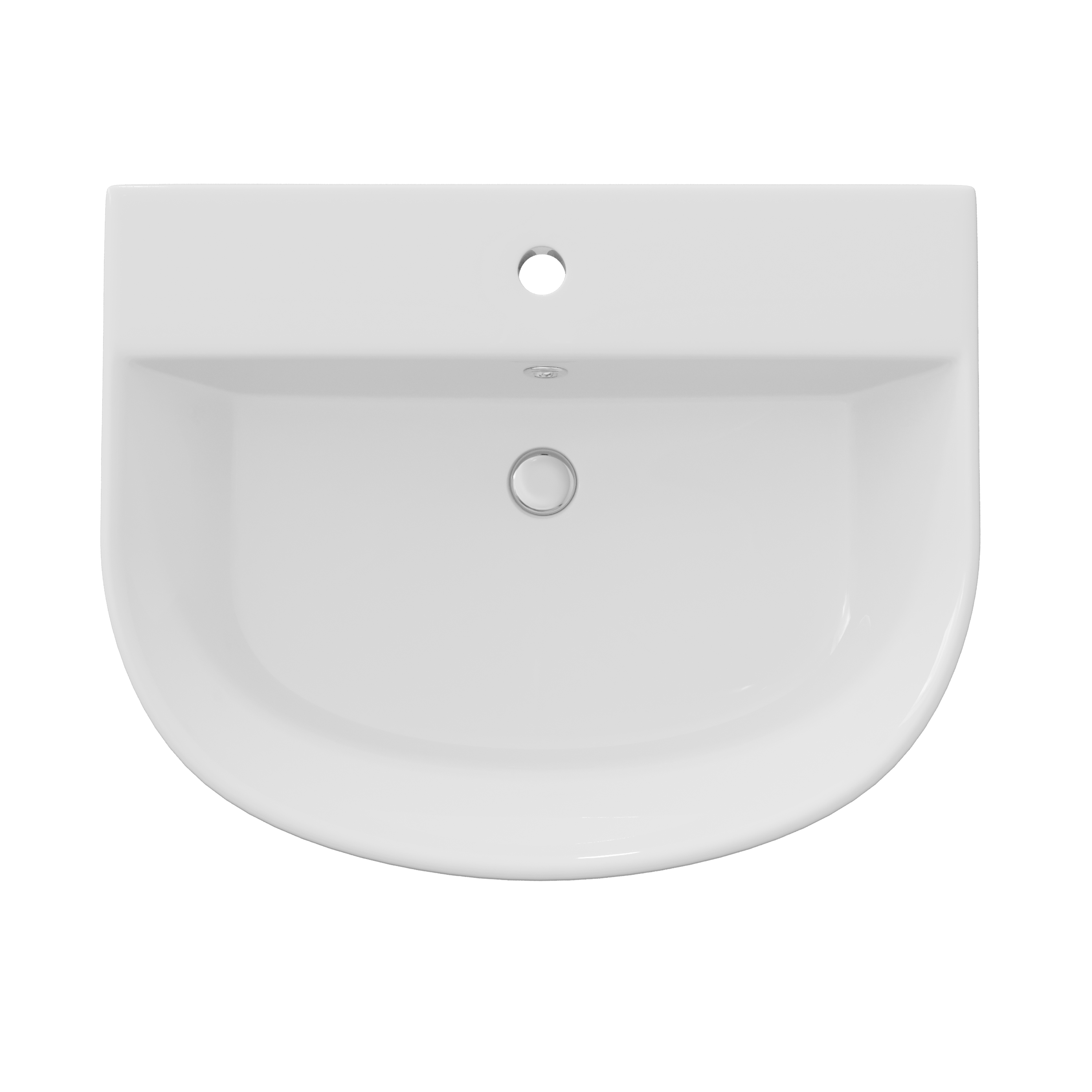Harbour Clarity 555mm Basin & Full Pedestal