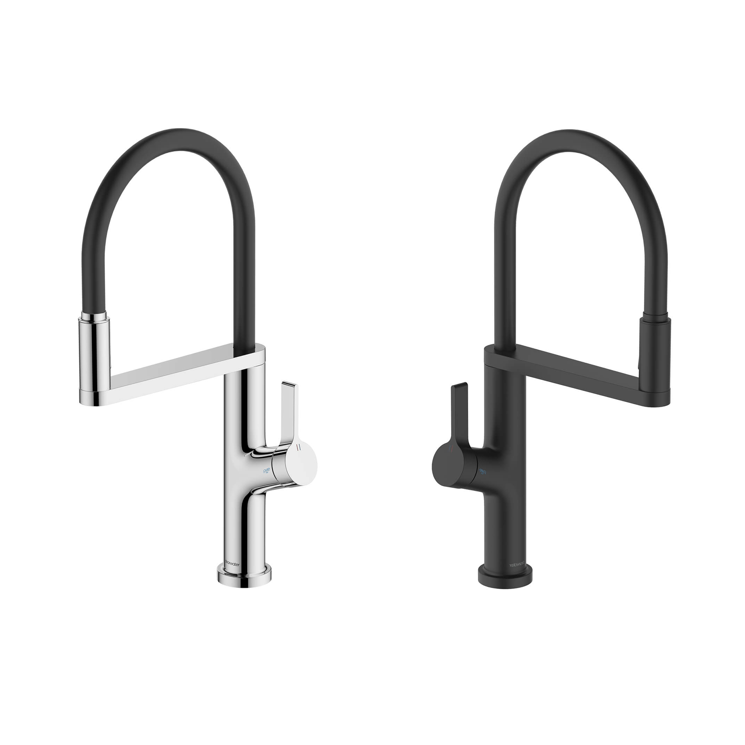 Clearwater Galex WRAS Approved Single Lever Mono Pull Out Spray Kitchen Mixer and Cold Filtered Water Tap