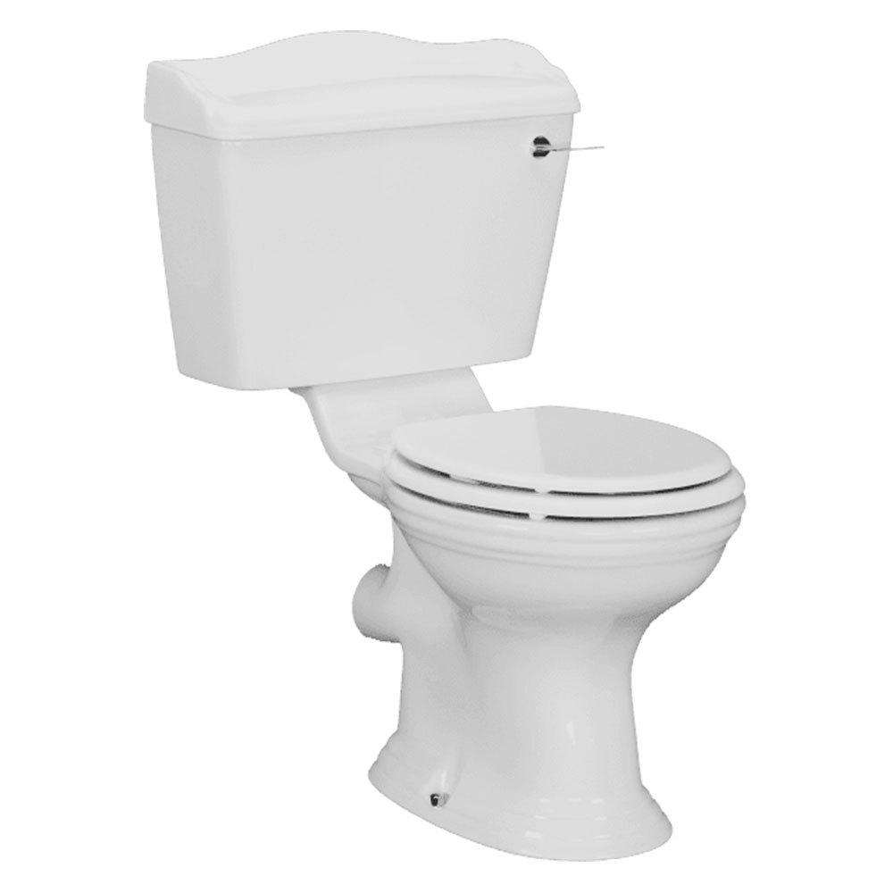 Butler & Rose Benedict Traditional Close Coupled Toilet (Excluding Seat)