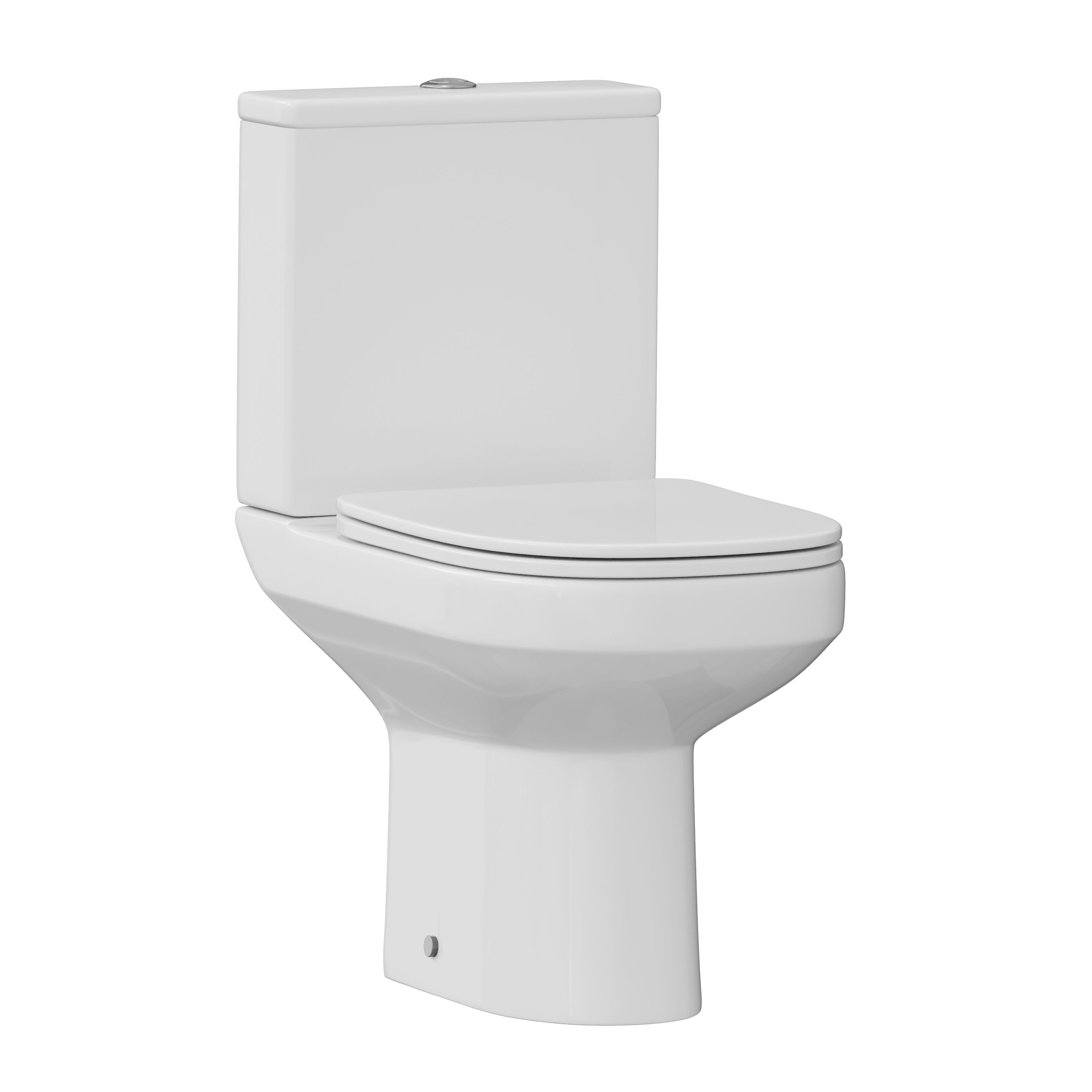 Lorraine Rimless Close Coupled Compact Toilet & Soft Close Seat