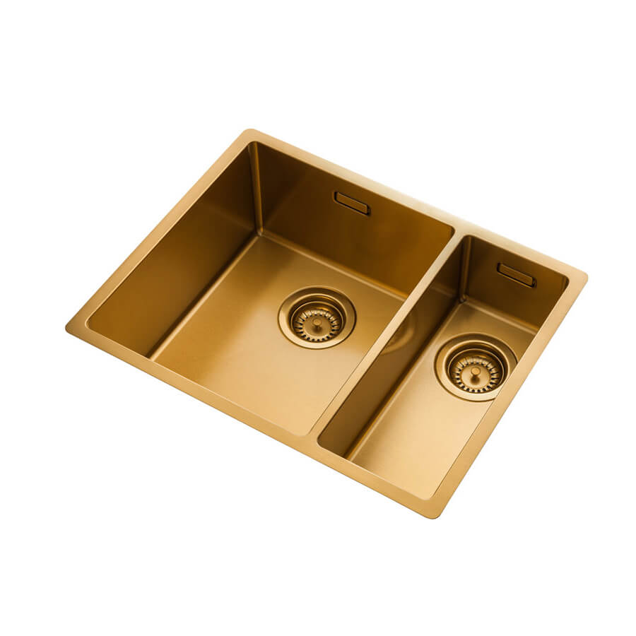 Rangemaster Spectra 1.5 Bowl Inset or Undermount Stainless Steel Kitchen Sink & Waste - 555 x 440mm