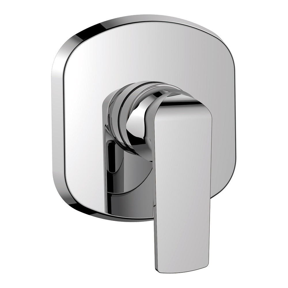 Flova Fusion Single or Dual Outlet Concealed Manual Mixer Valve with Small Cover Plate